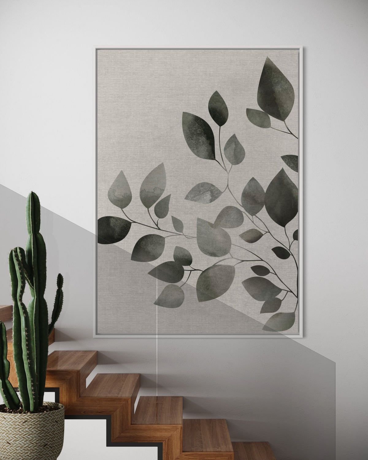 Green Vine 1 - Hand Painting