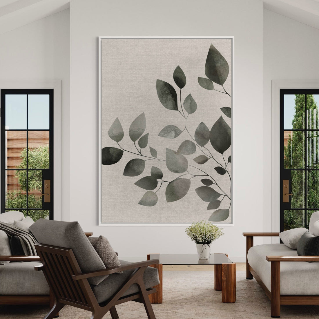 Green Vine 1 - Hand Painting