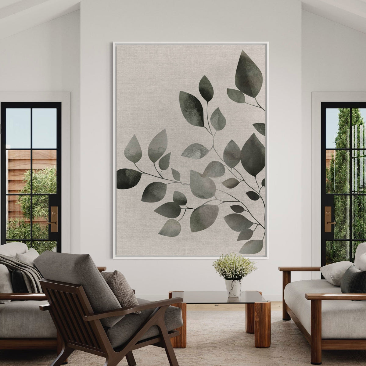 Green Vine 1 - Hand Painting