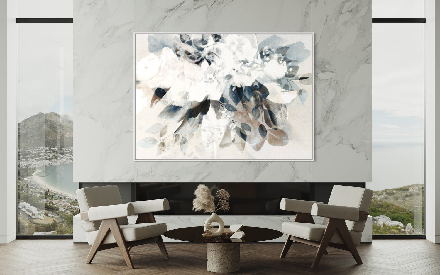 Ramo abstracto azul Halloween Sale