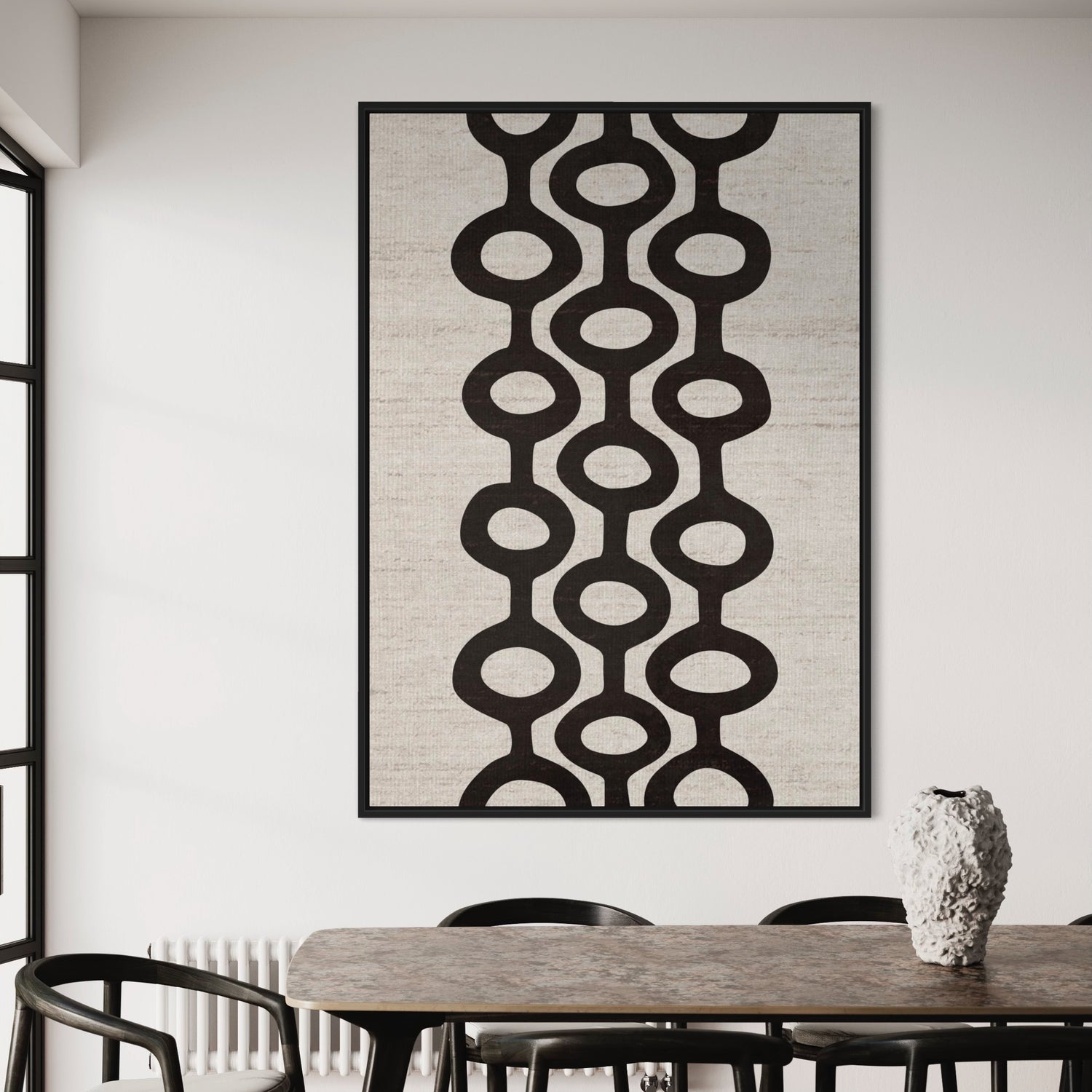 Pod naturali neri Dining Room Wall Art