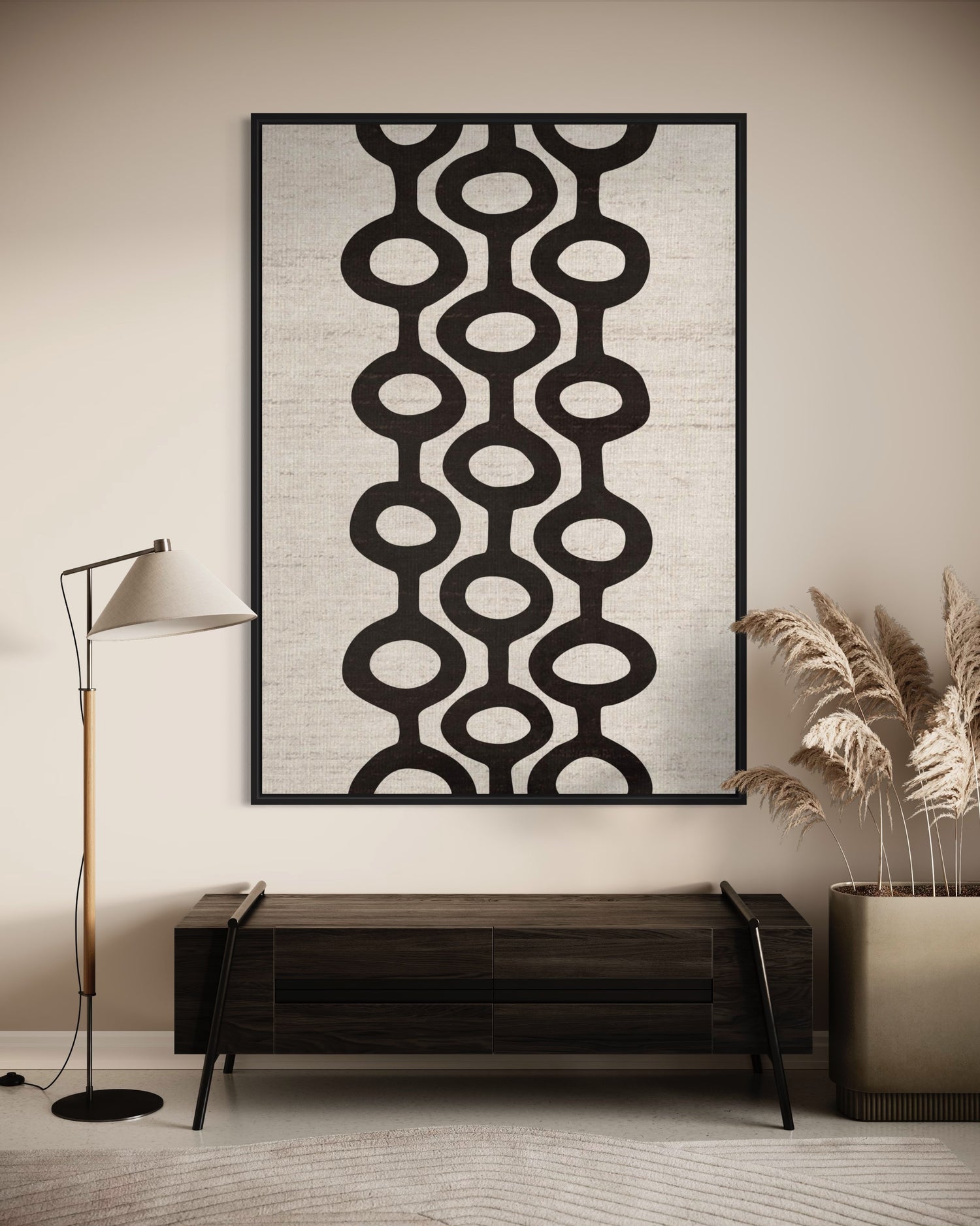 Pod naturali neri Dining Room Wall Art