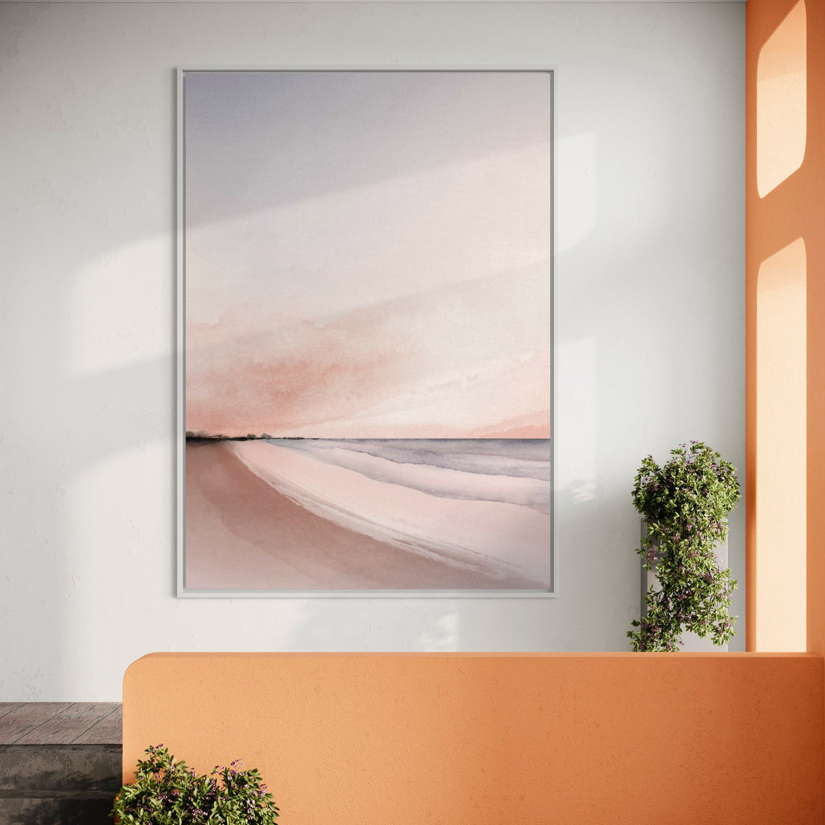 Beach Sunset - Hand Painting