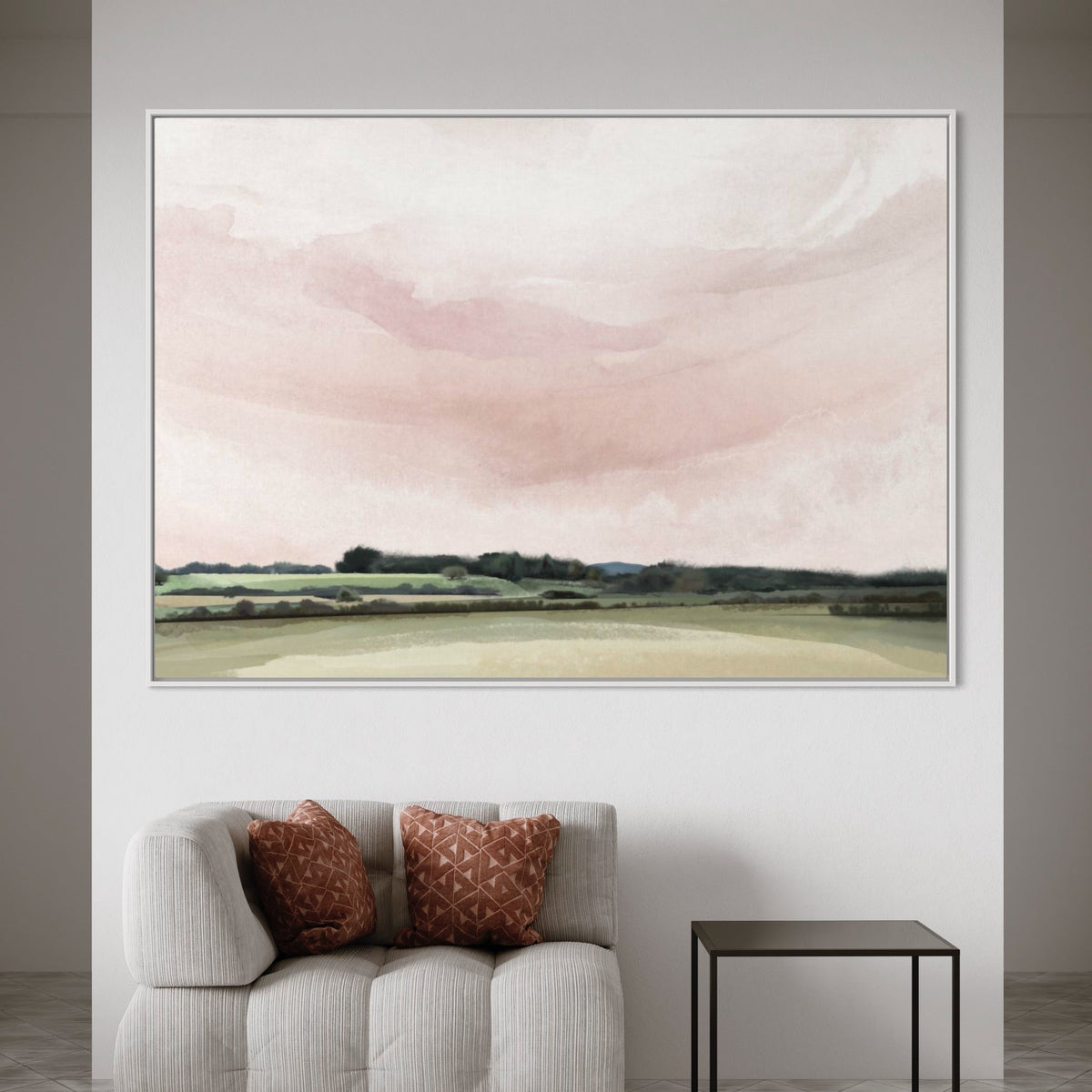 Esk Lynn View Pink - Hand Painting