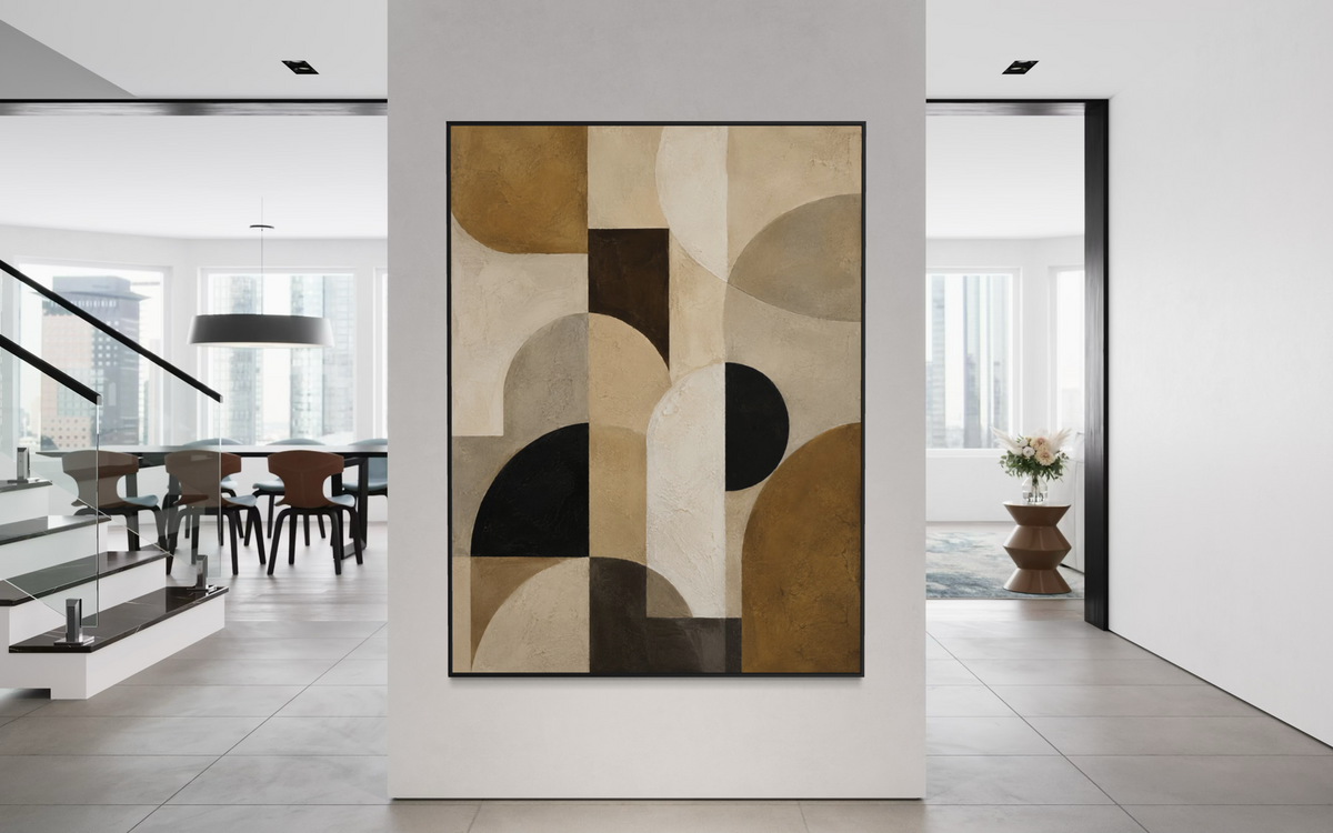 Fragments of Stillness - Hand Painting