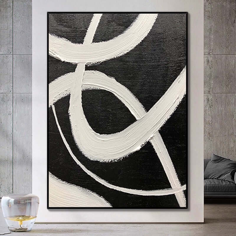 Ebon Silk - Hand Painting