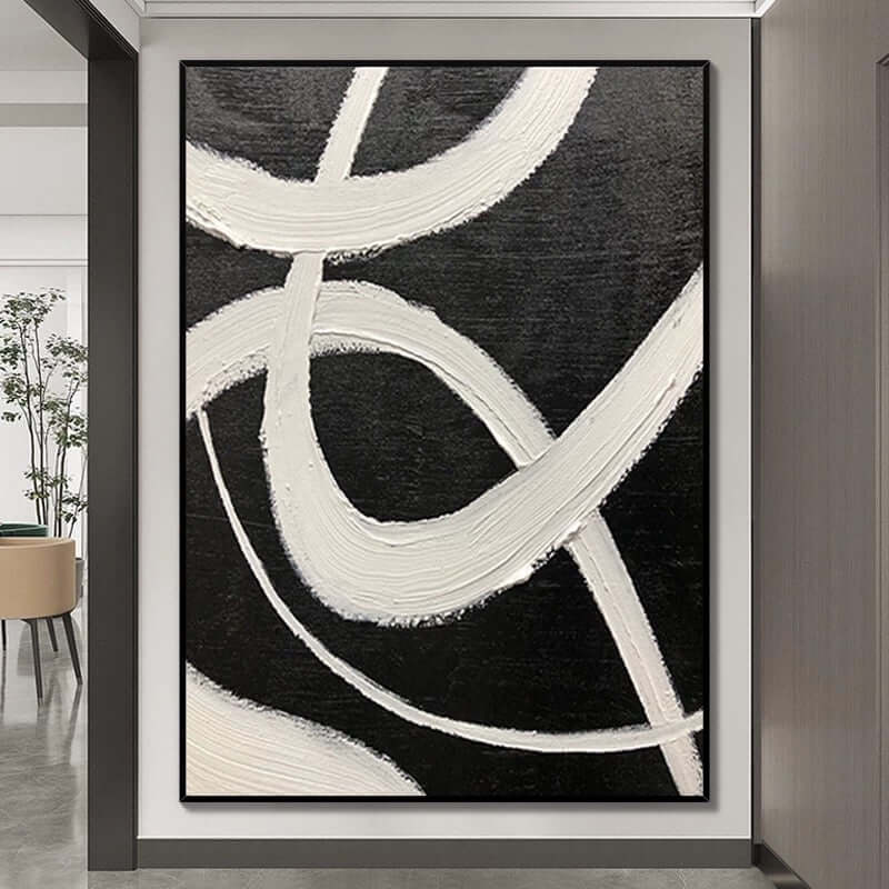 Ebon Silk 白黒絵画