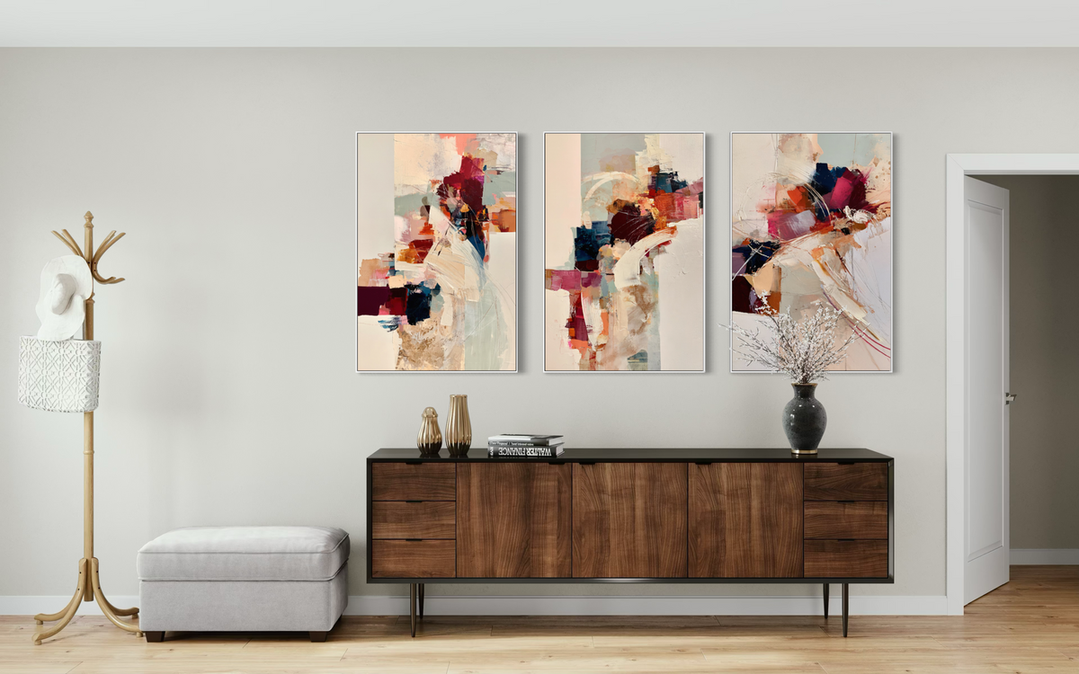 Kinetic Harmony Triptych