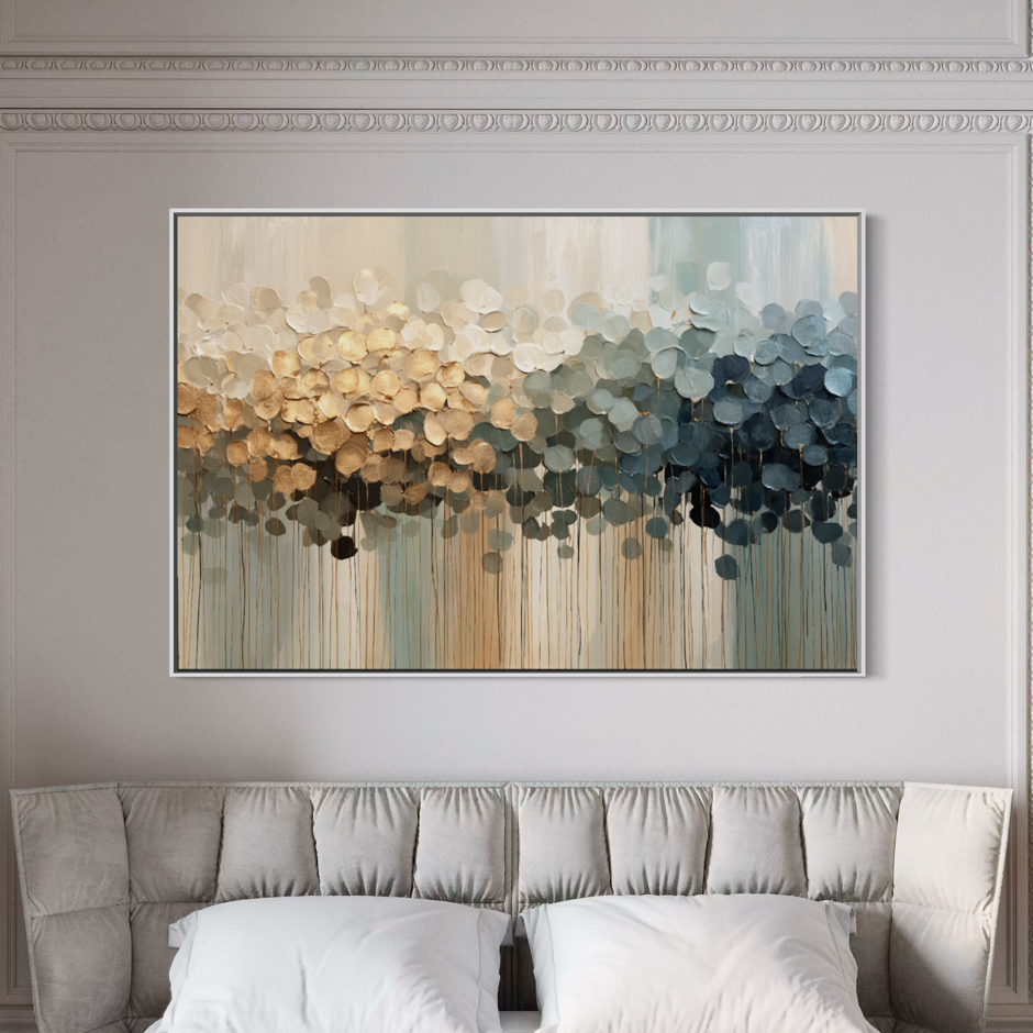 Textured Botanical Rain
