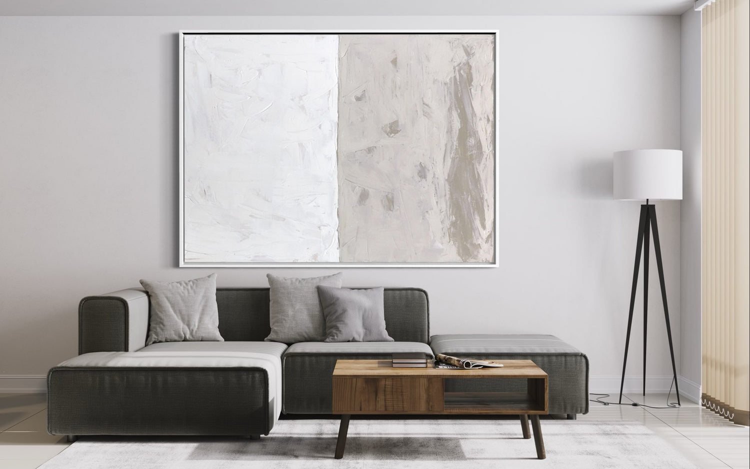 Pastello morbido Wabi Sabi Wall Art