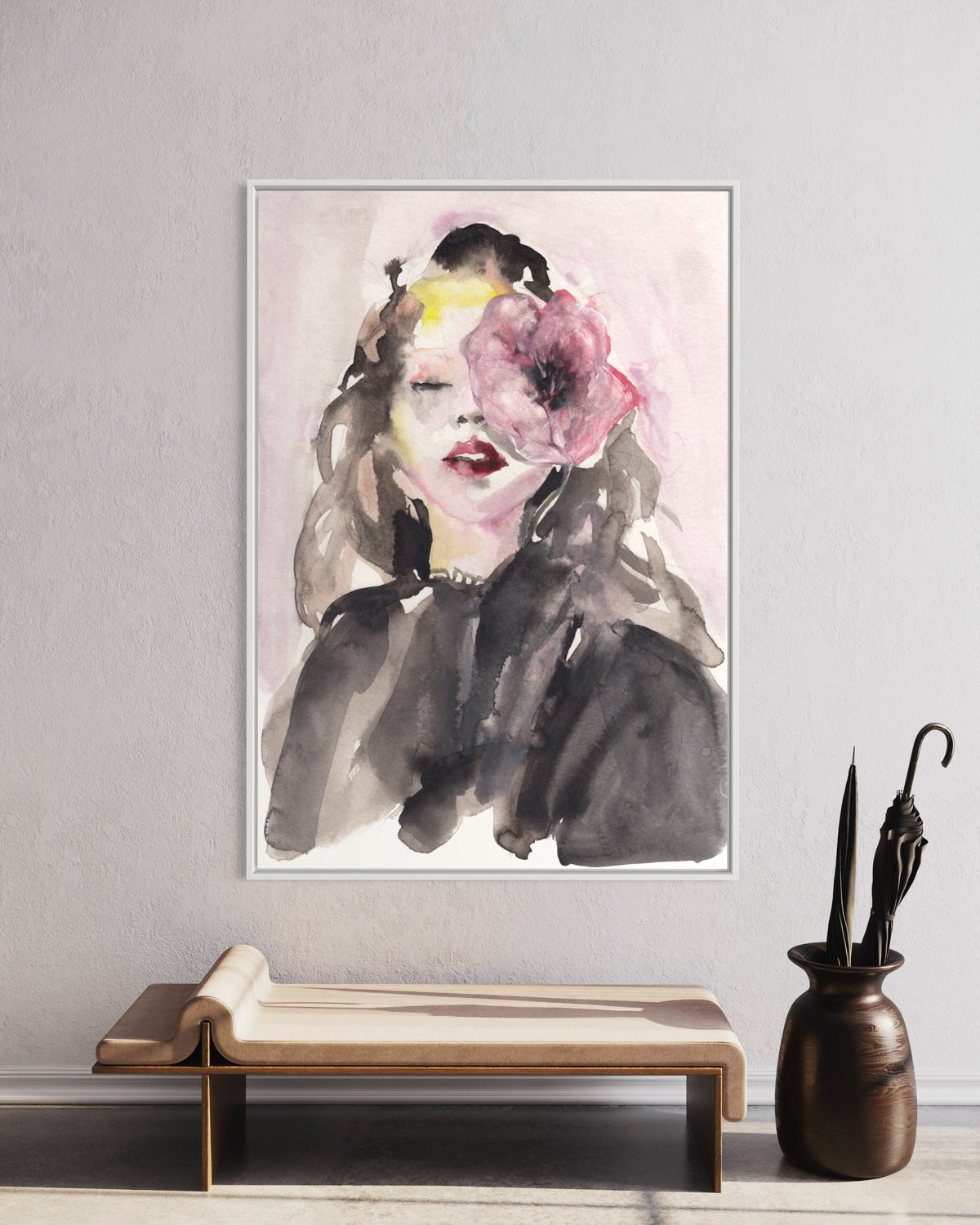 Face Like A Melody - Hand Painting
