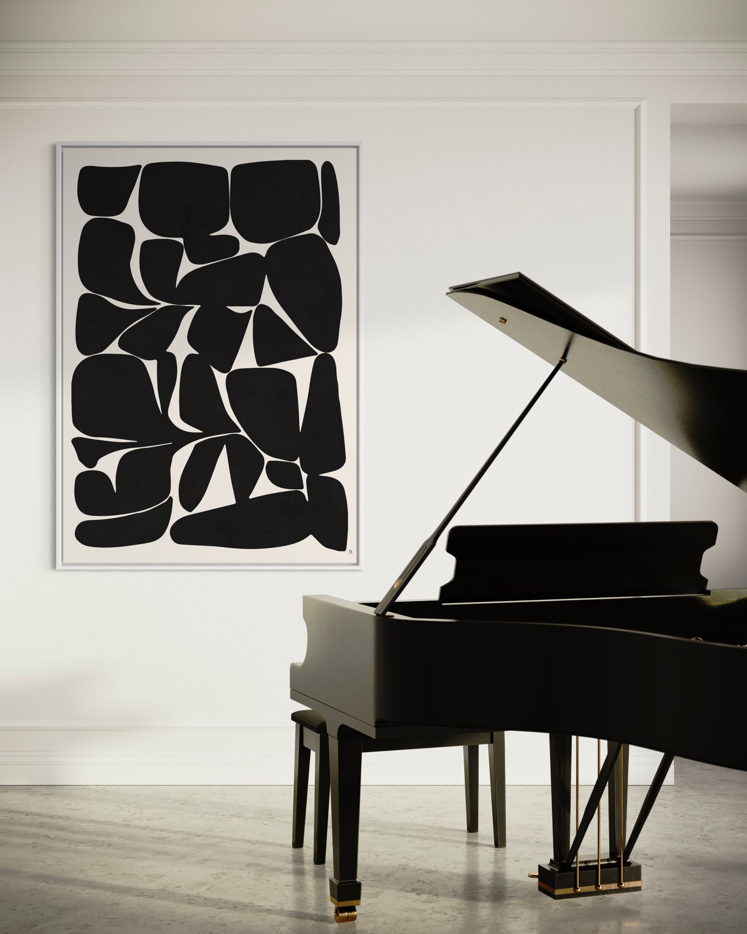 Umbra Mid Century Modern Art