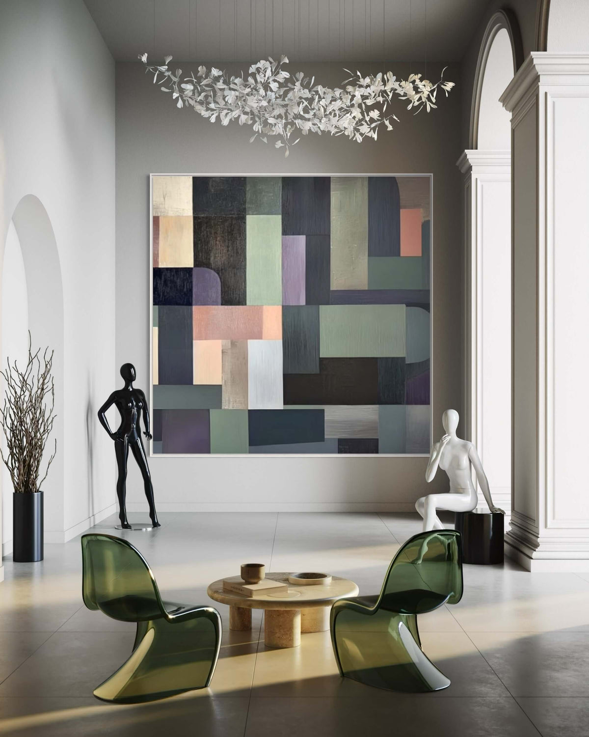 Inspired by Paul Klee 3 - Hand Painting