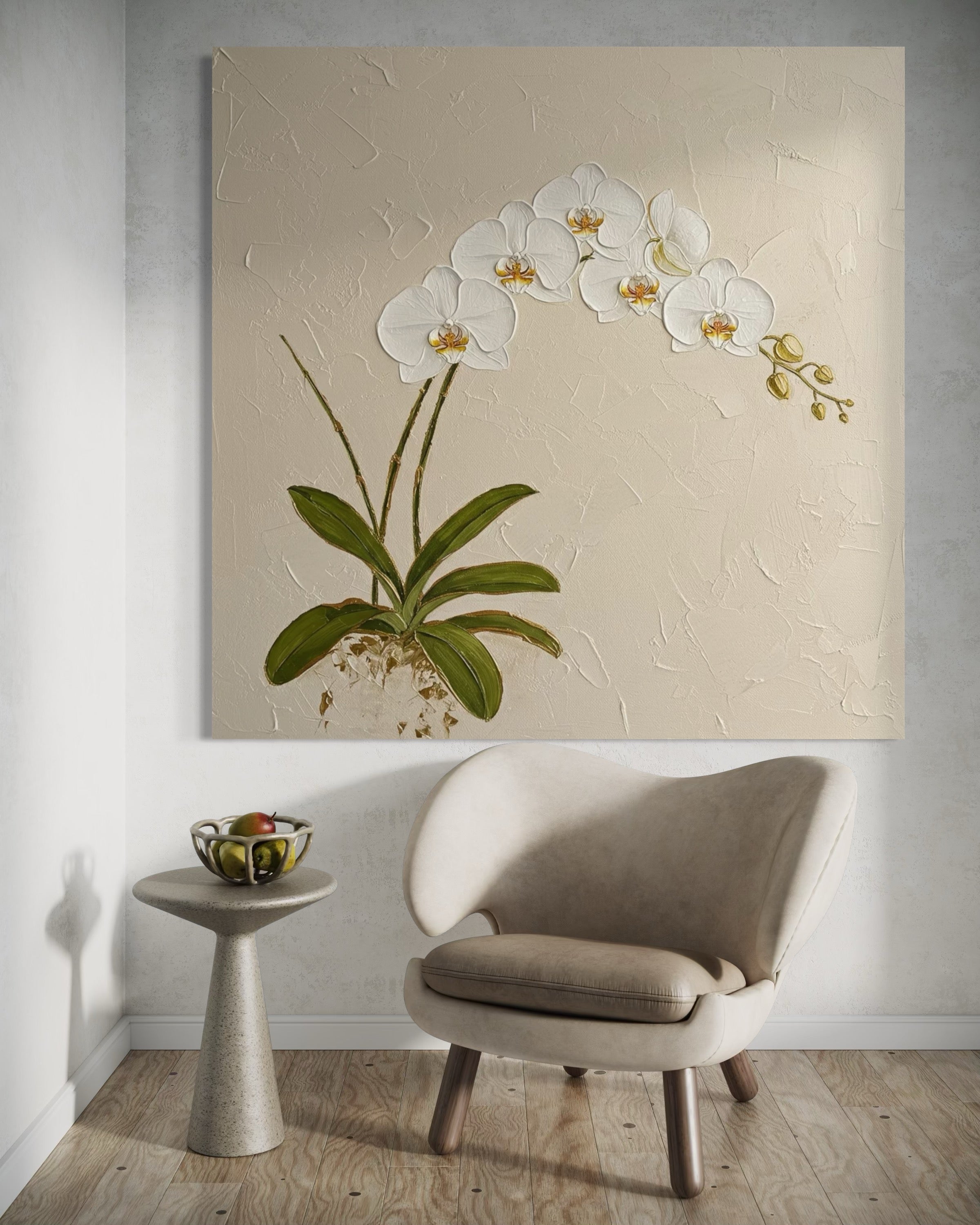 Ivory Orchid Ascent