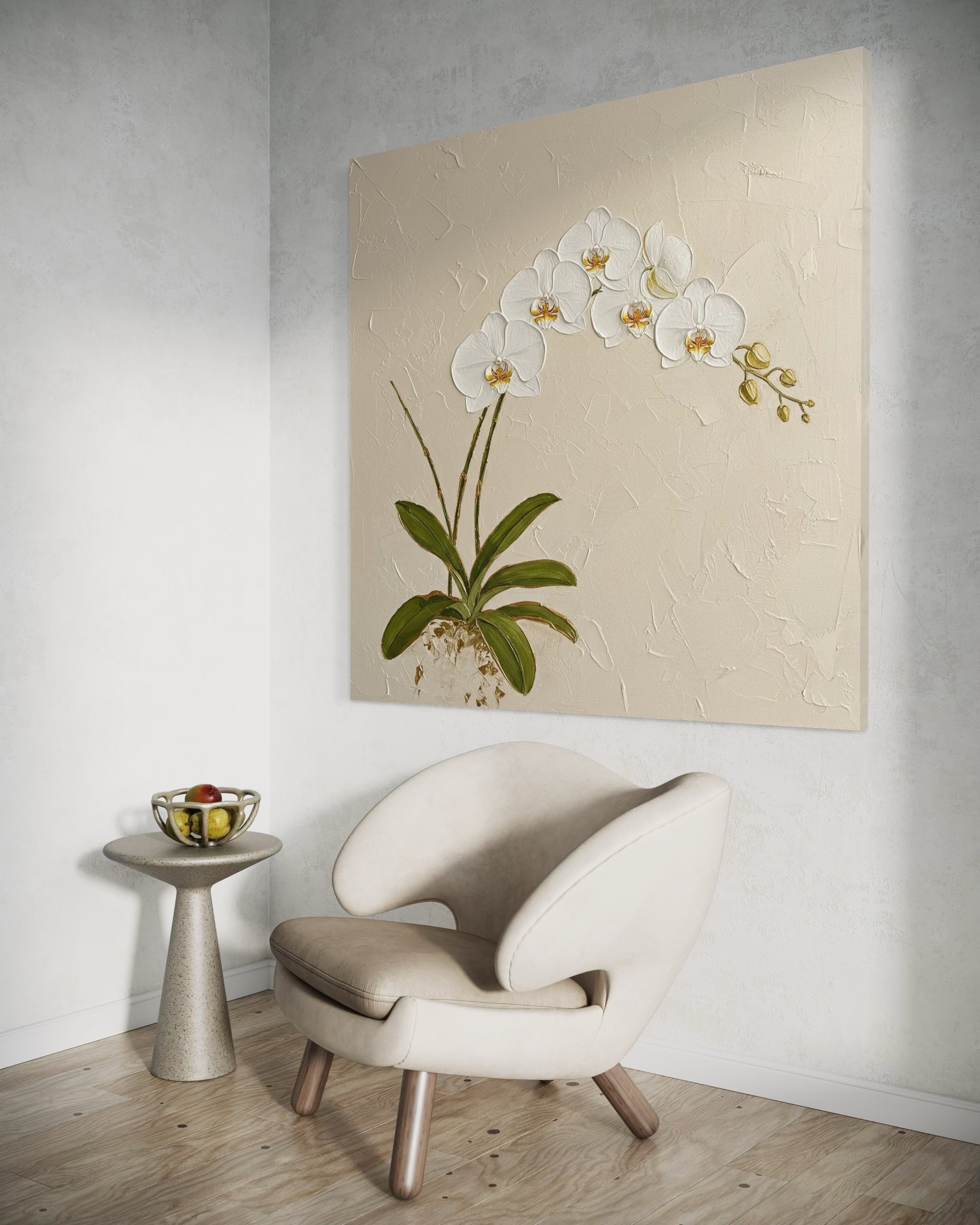 Ivory Orchid Ascent