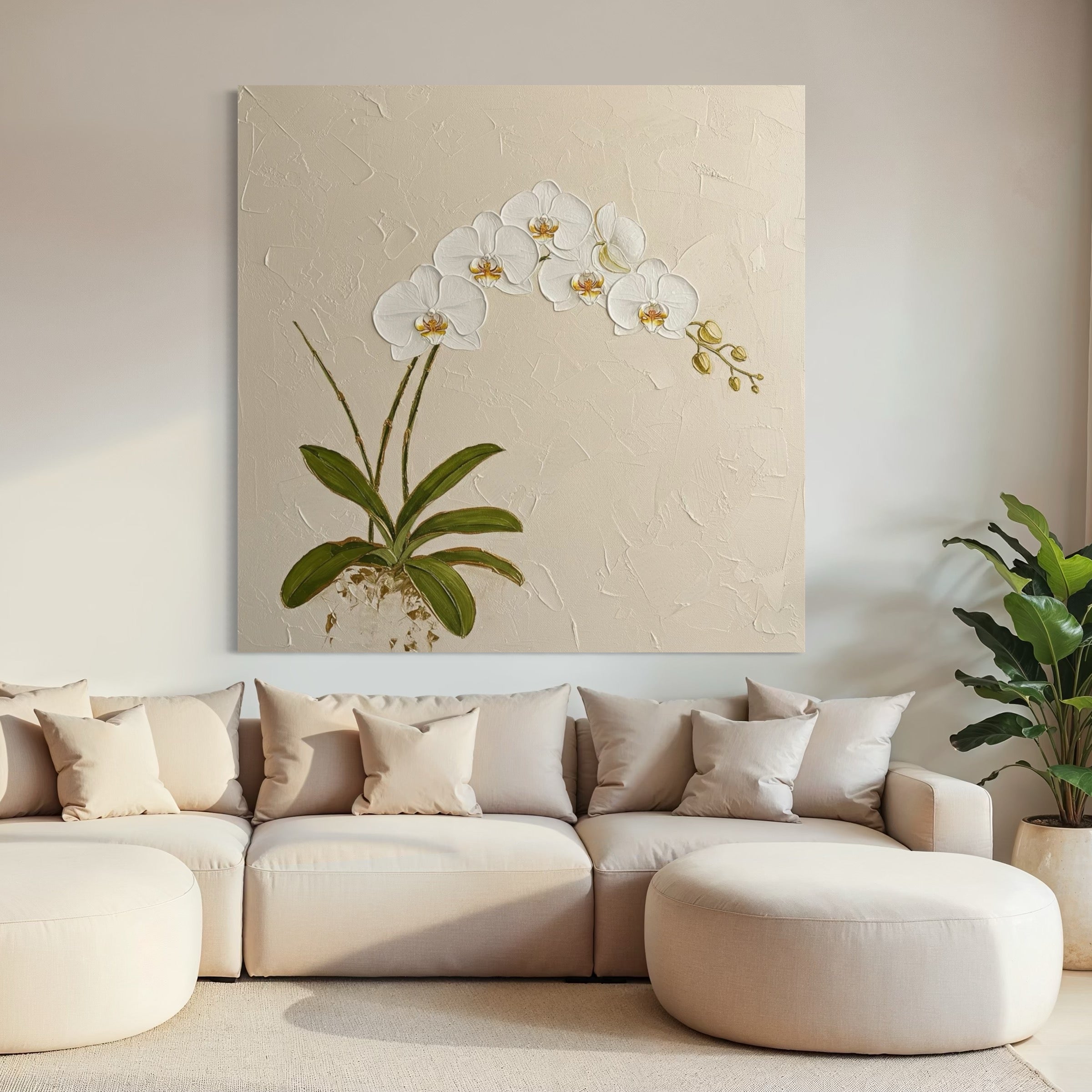 Ivory Orchid Ascent