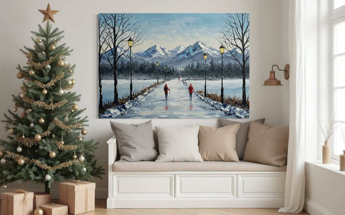 Journey Through the Quiet - Hand Painting