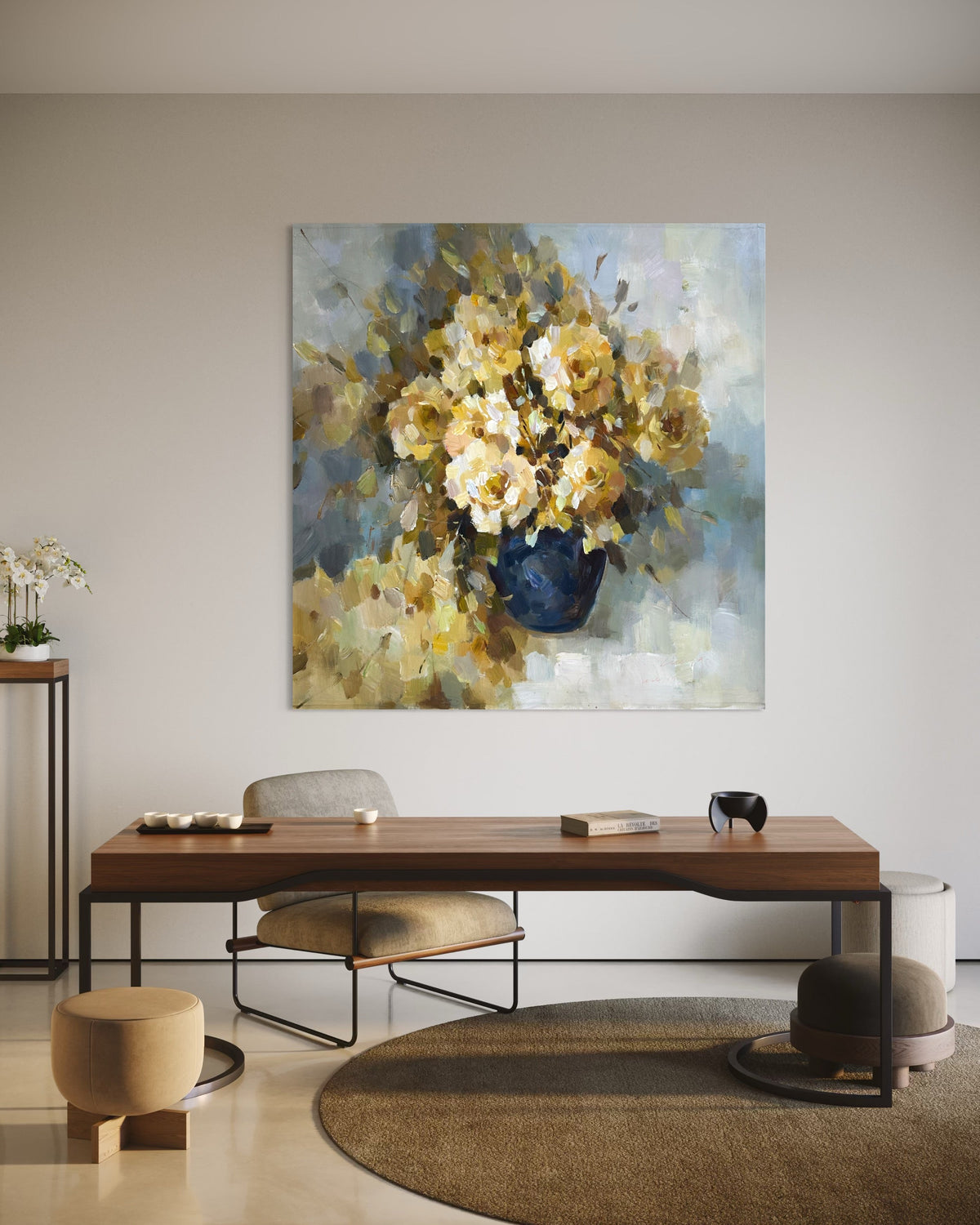 Joyful Bouquet - Hand Painting