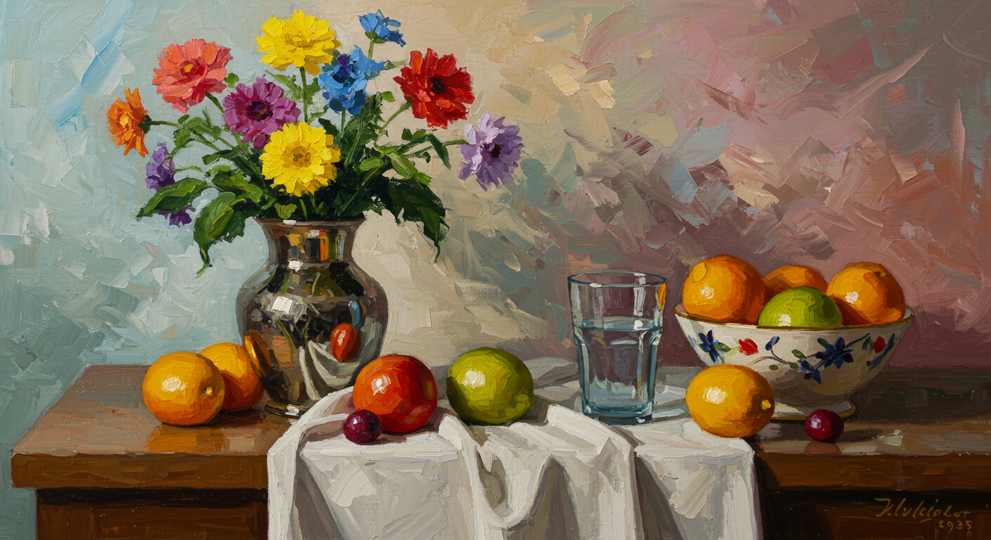 Juicy Hues Dining Room Wall Art