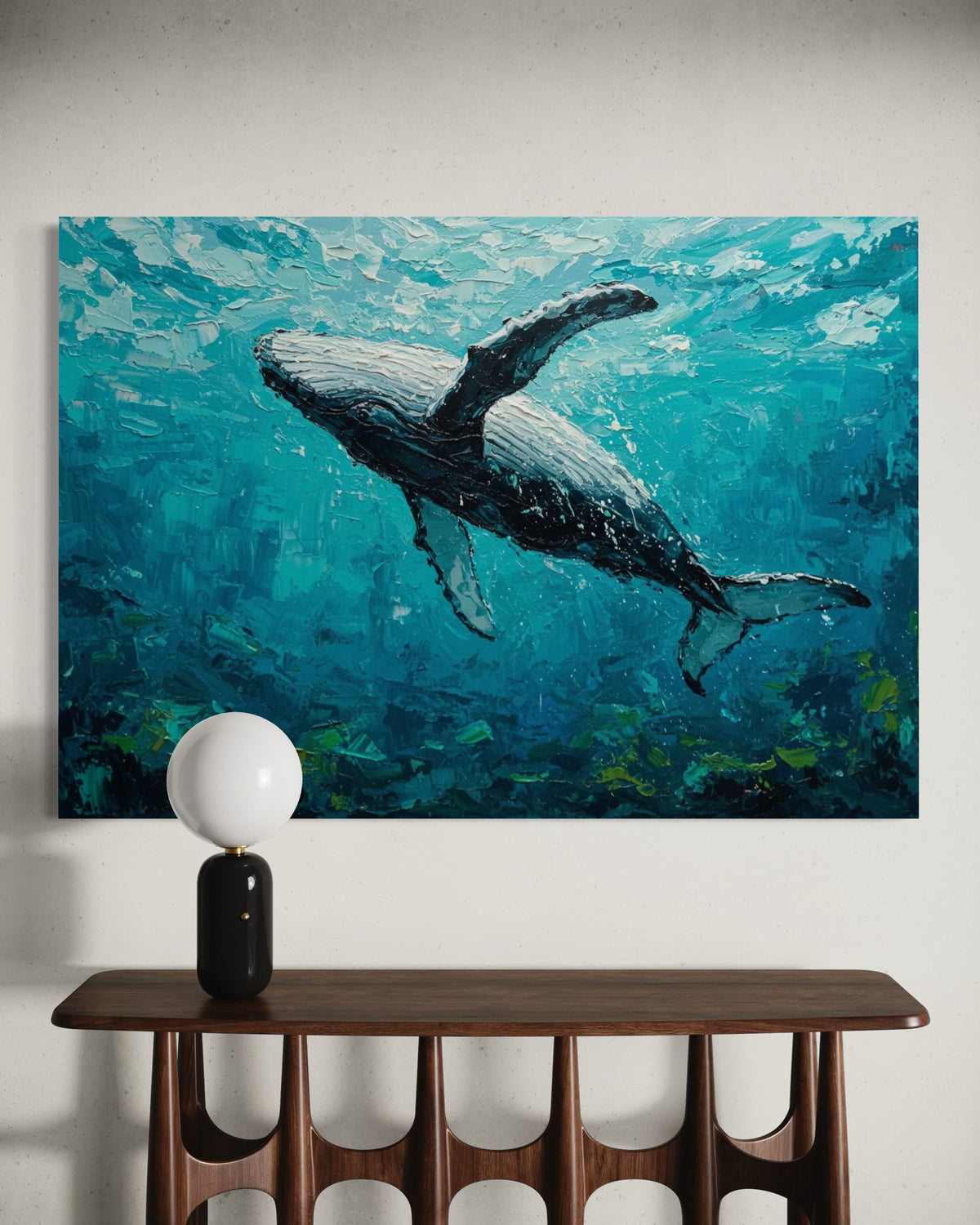 Leviathan’s Journey - Hand Painting