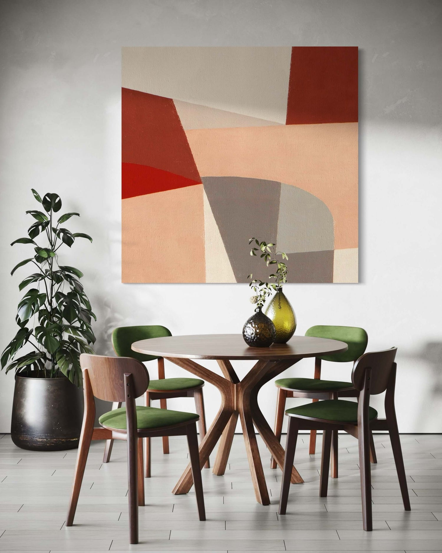 Loss Containment 1 Geometric Wall Art