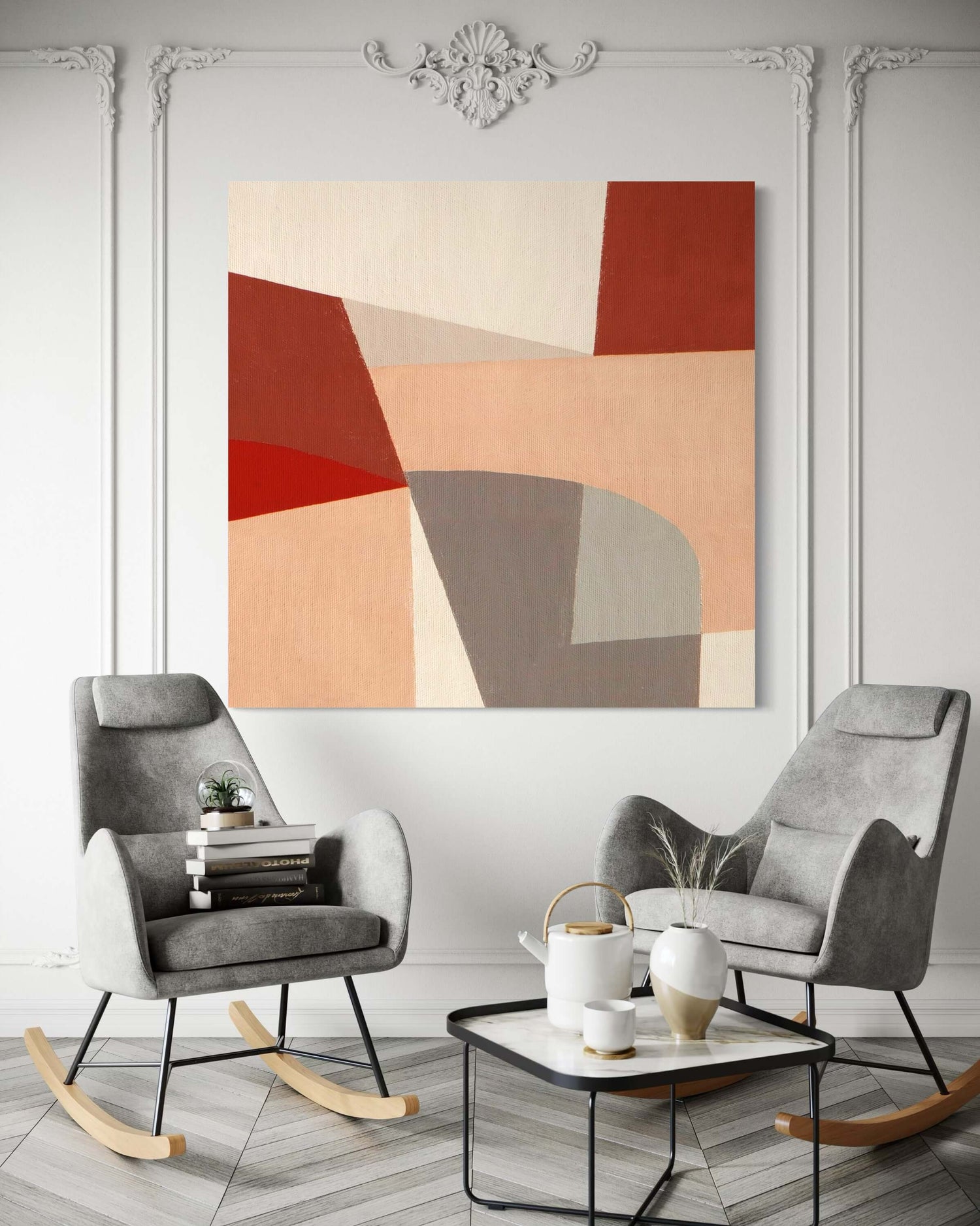Loss Containment 1 Geometric Wall Art