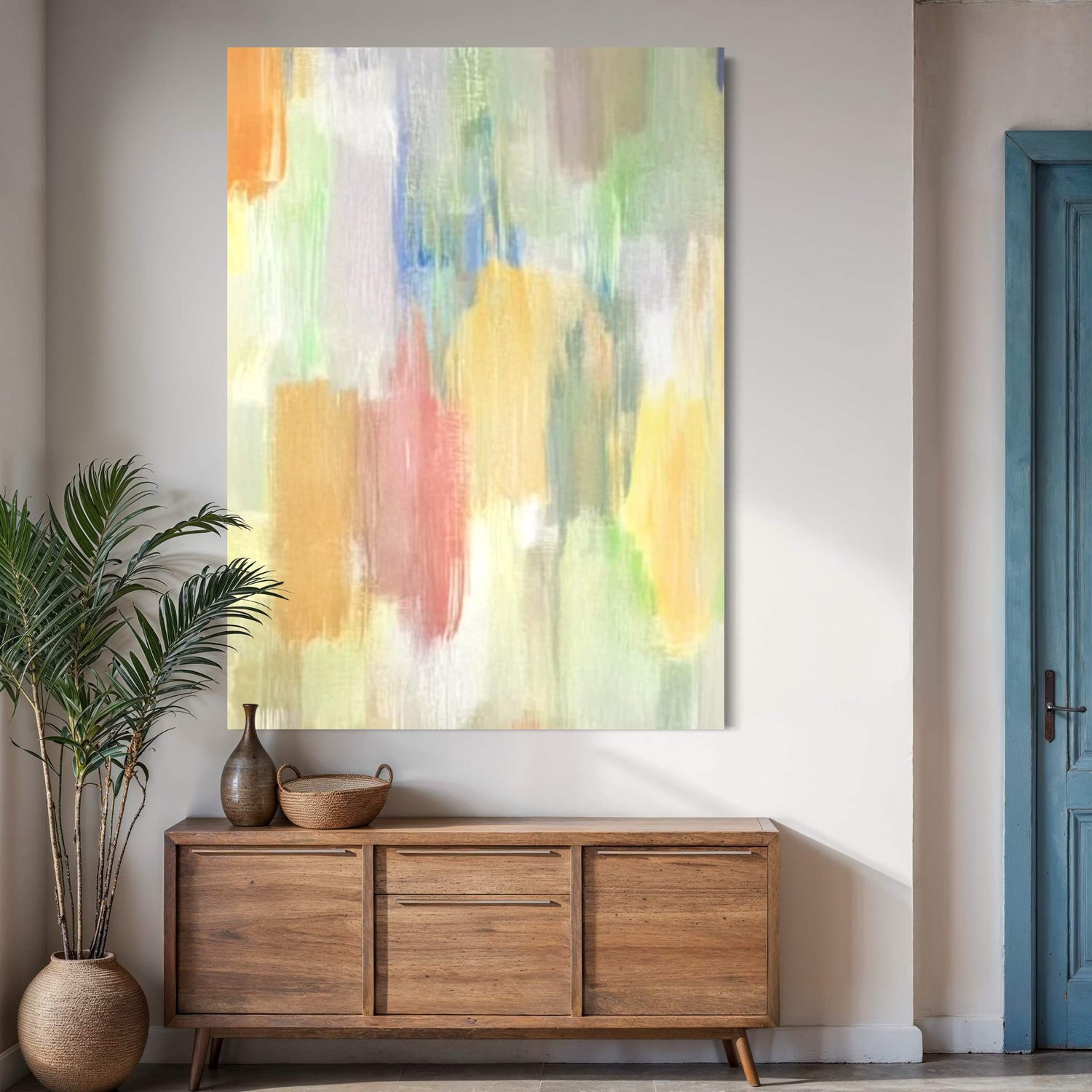 Luminous Strata Dining Room Wall Art