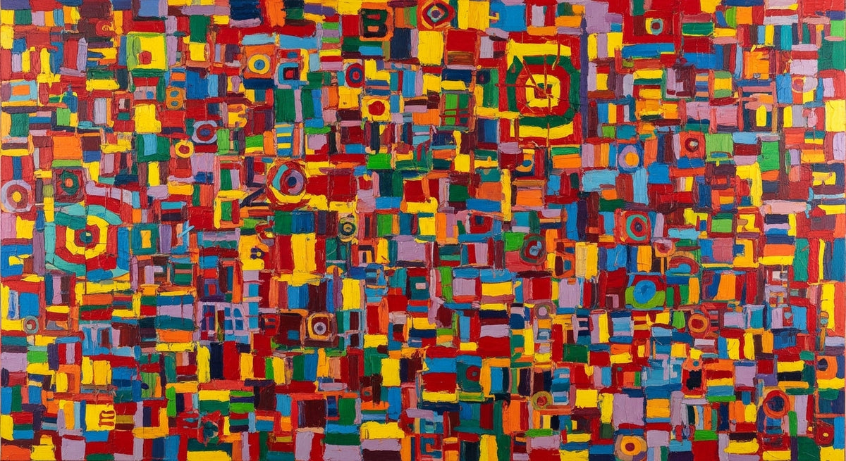 Maximalism Painting - Hand Painting