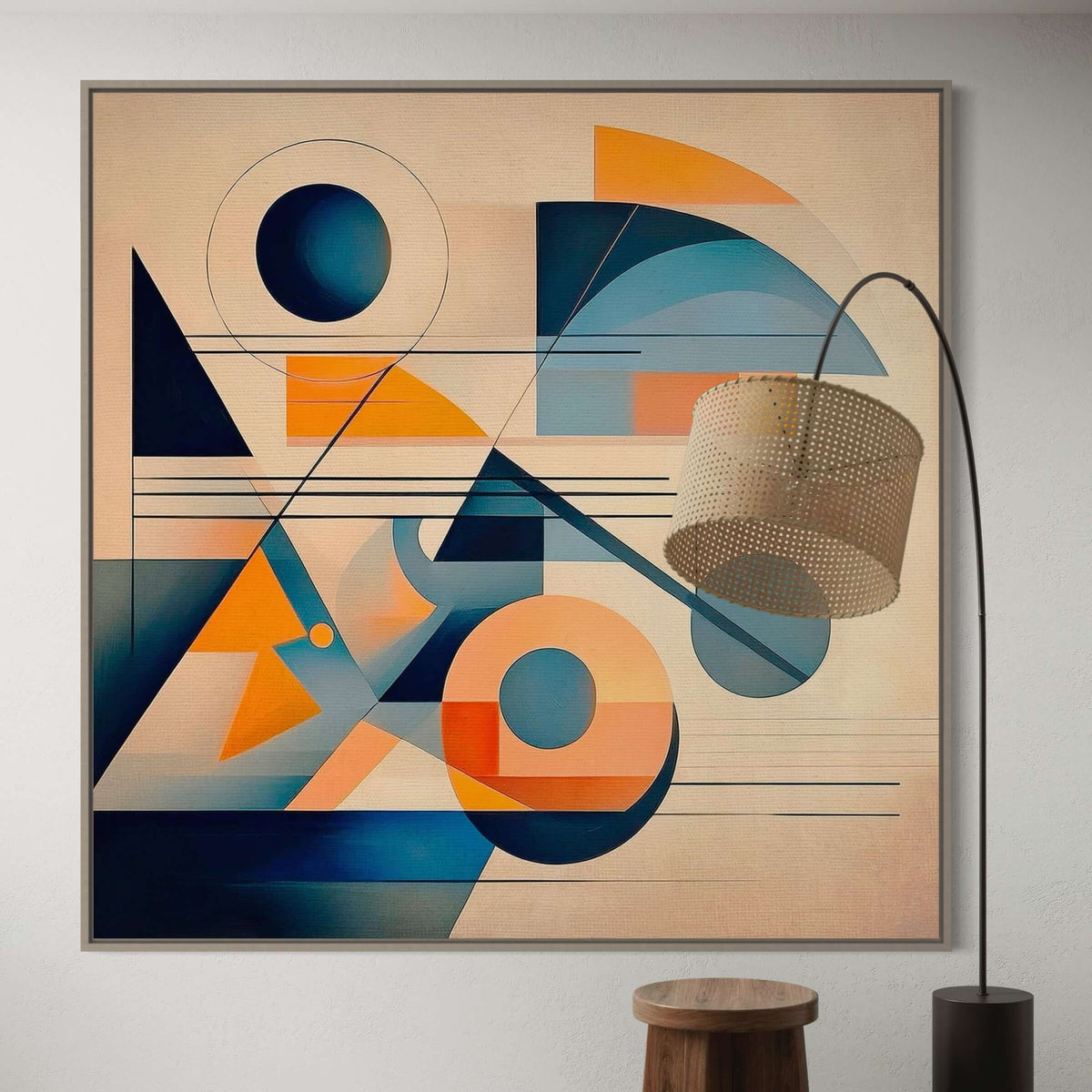 Mid Century Toucan - Hand Painting