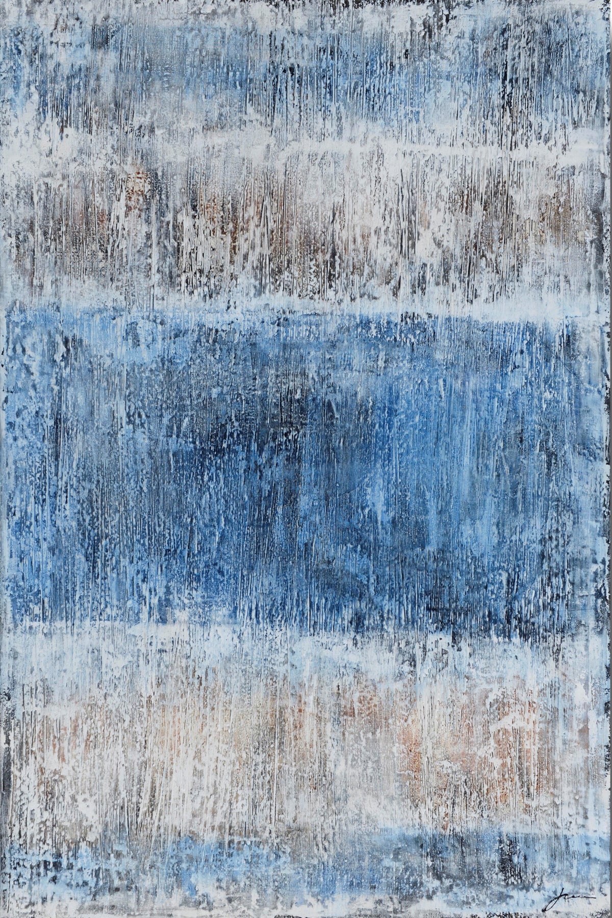 Misty Ice Wall Art Image