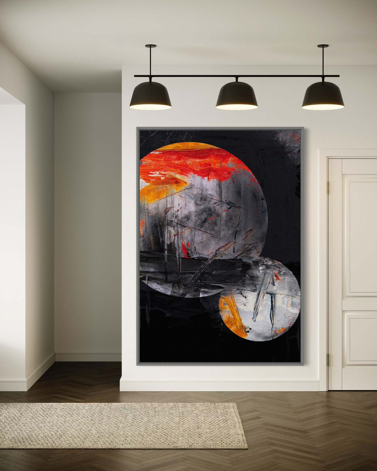 Moonlover I - Hand Painting