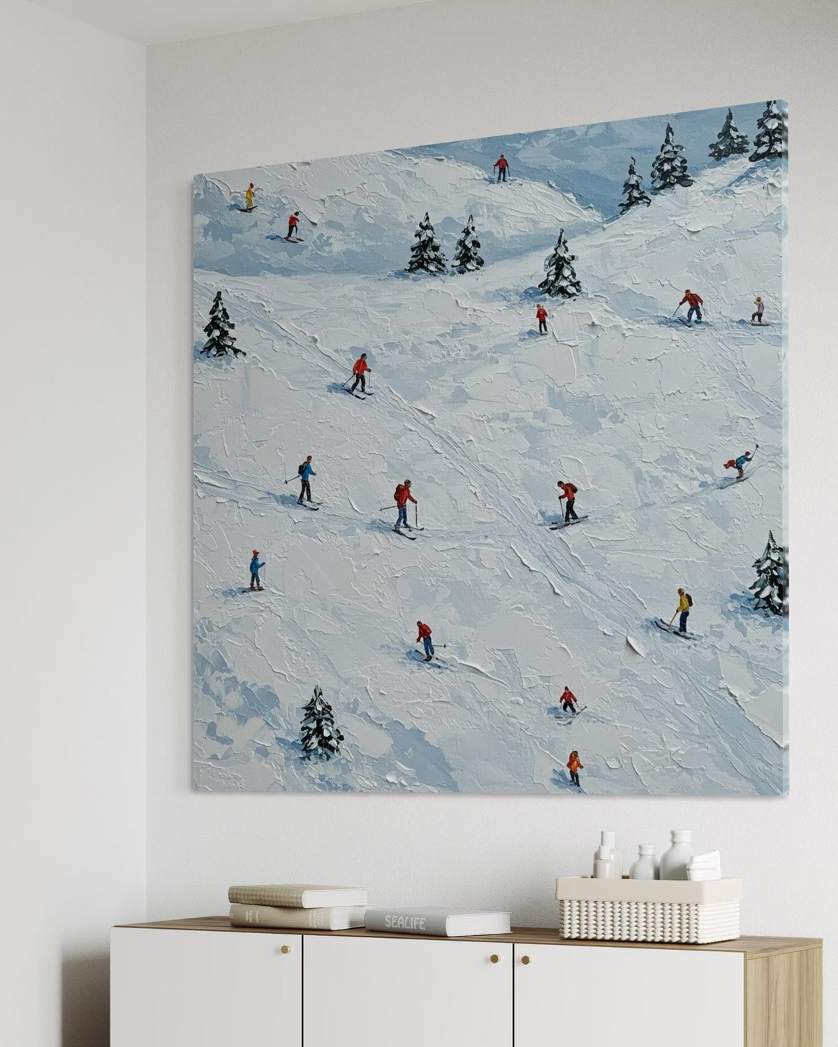 Mountain Playground - Hand Painting