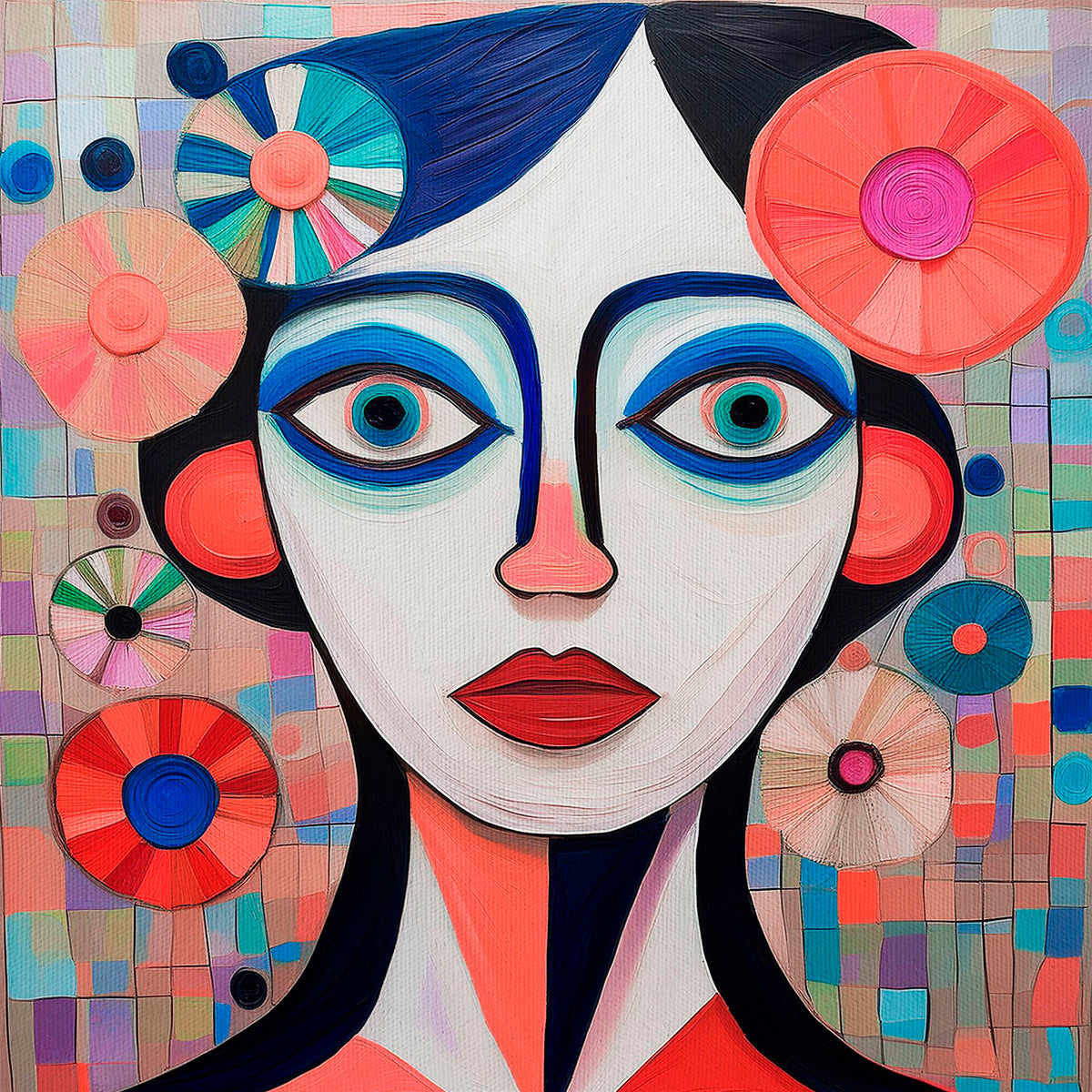 Mulheres da Terra 06 - Hand Painting