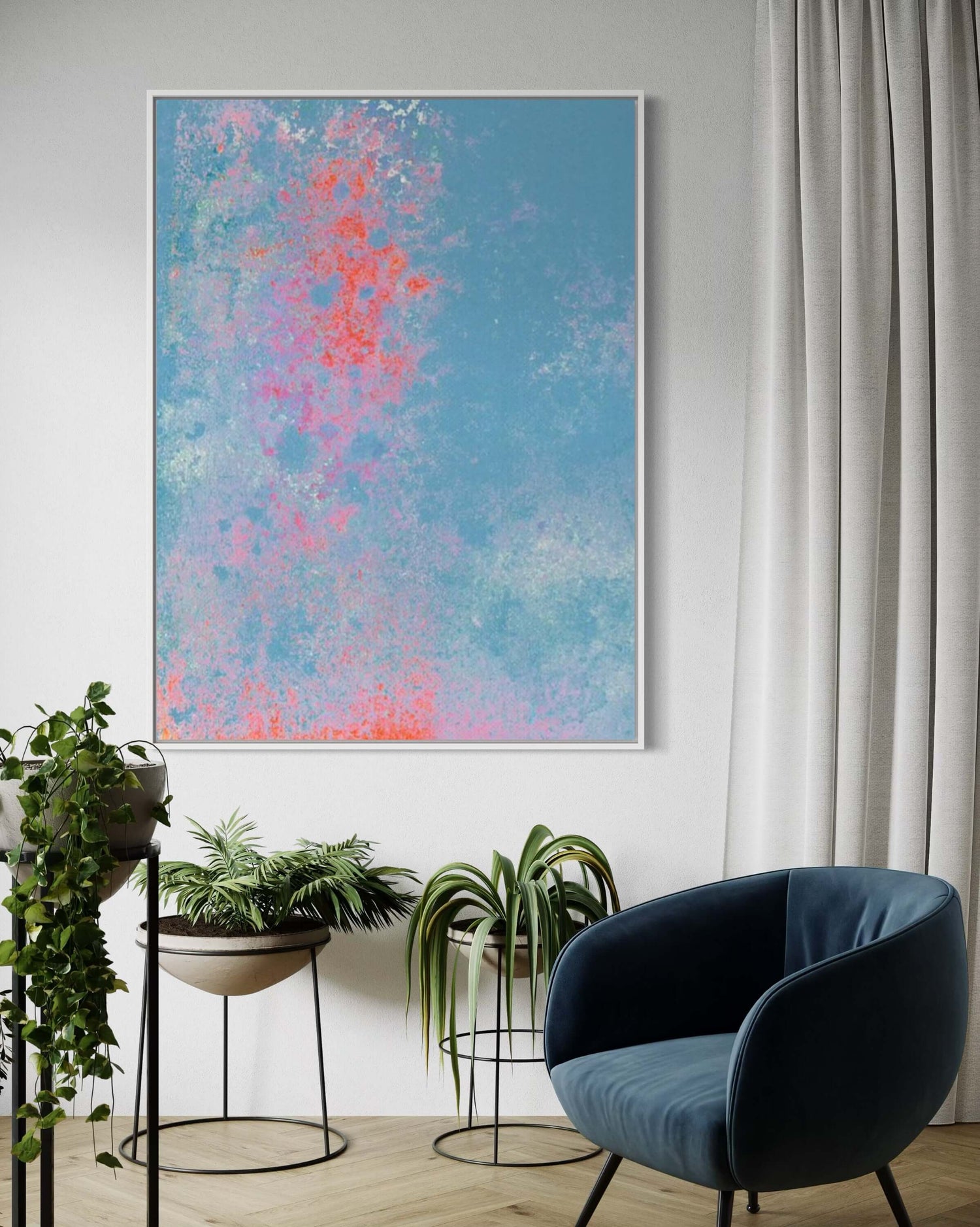 Organic Feeling 4 Pink Wall Art
