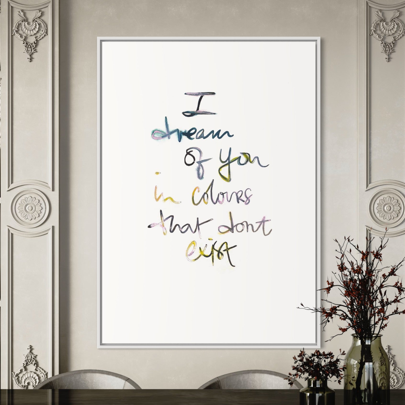 Forever the Dreamer - Hand Painting