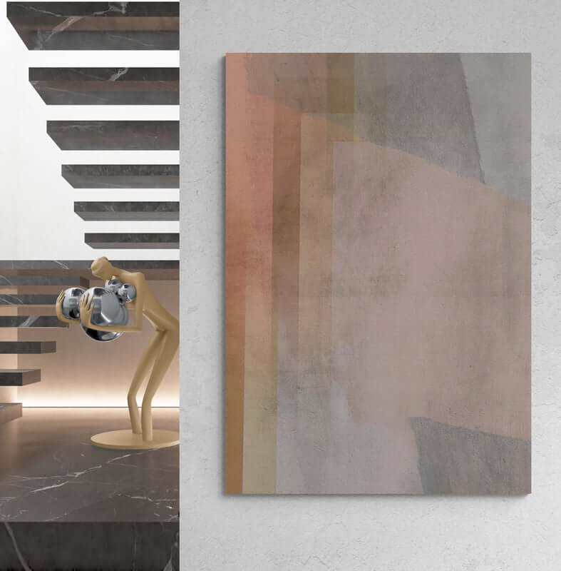 Planos III Staircase Wall Art