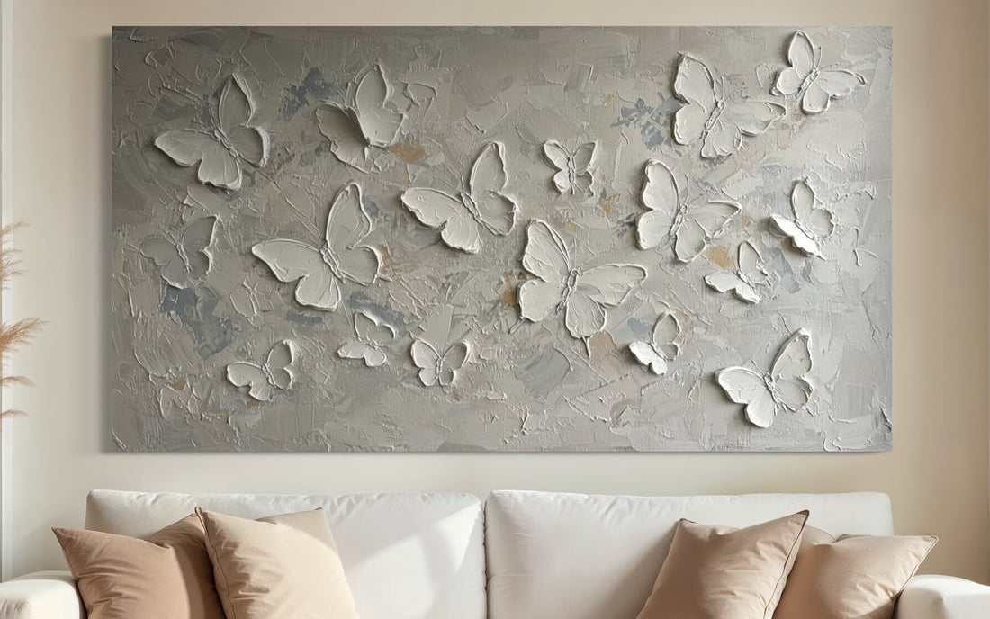 Porcelain Butterflies - Hand Painting