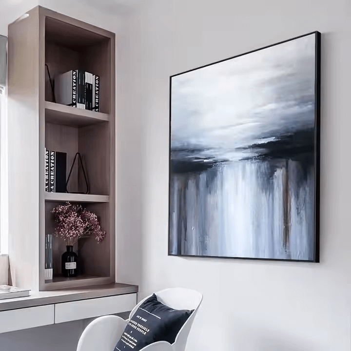 Pure and Calm - Hand Painting