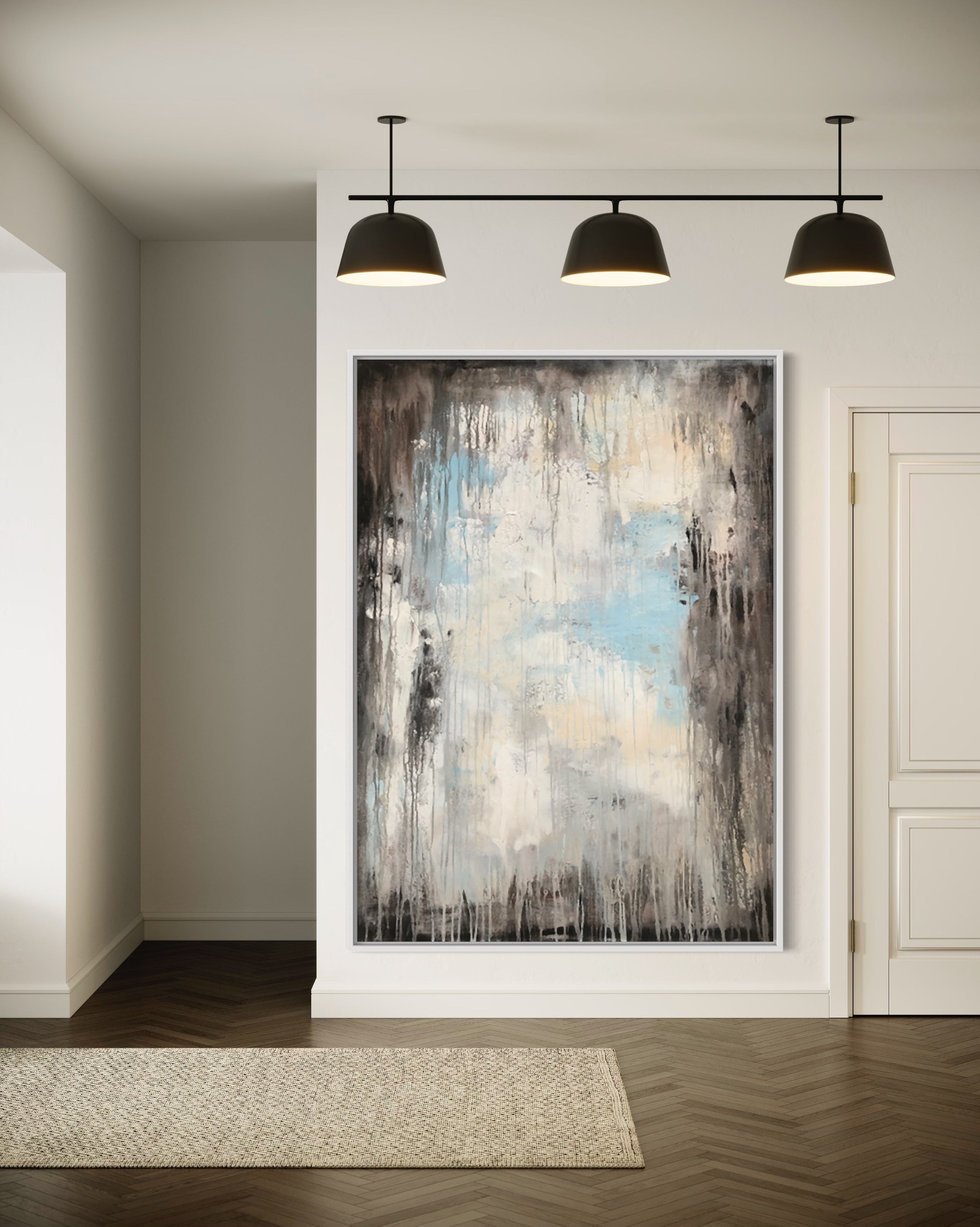 Raindrops Fallen Wall Art Image