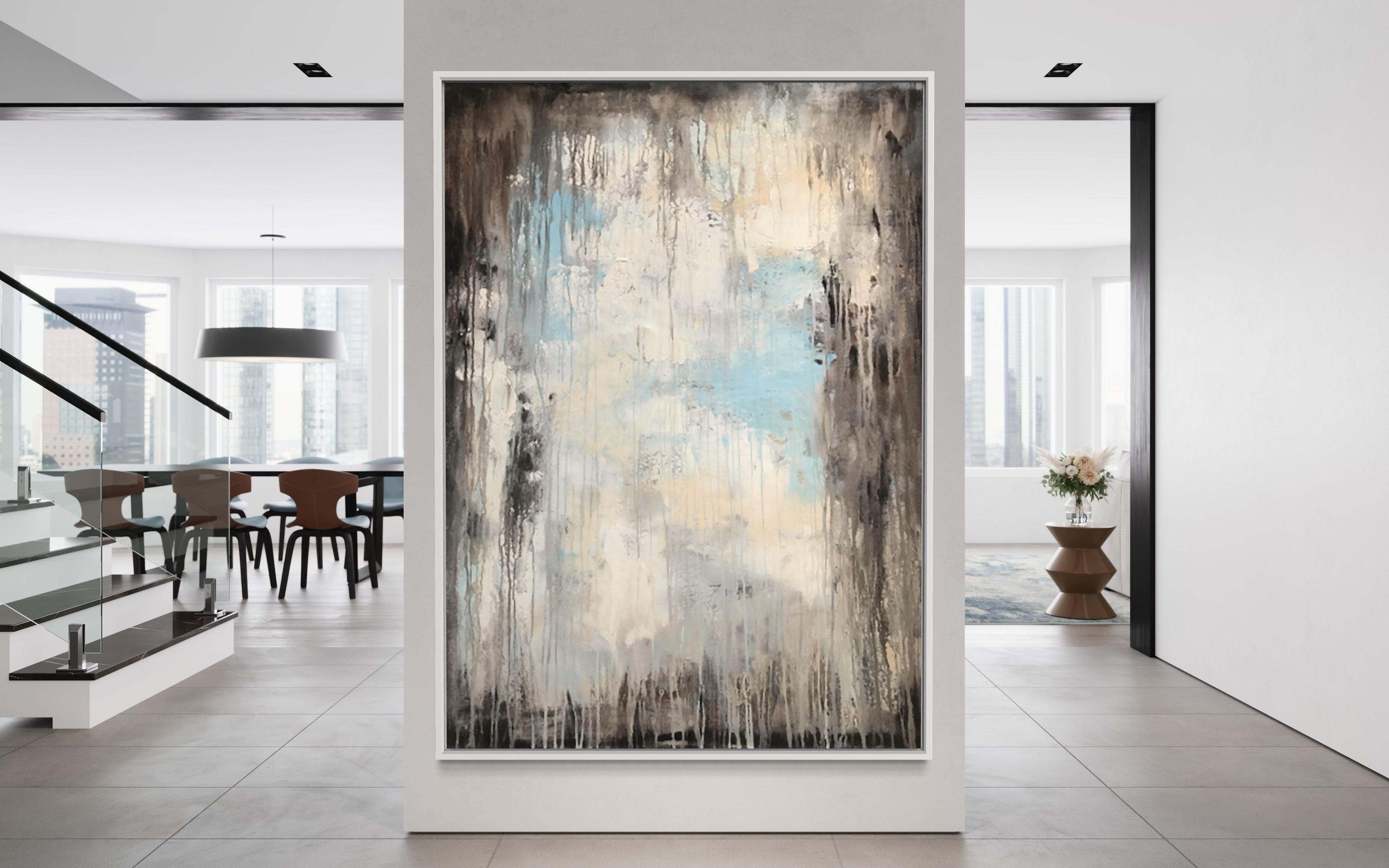 Raindrops Fallen Wall Art Picture