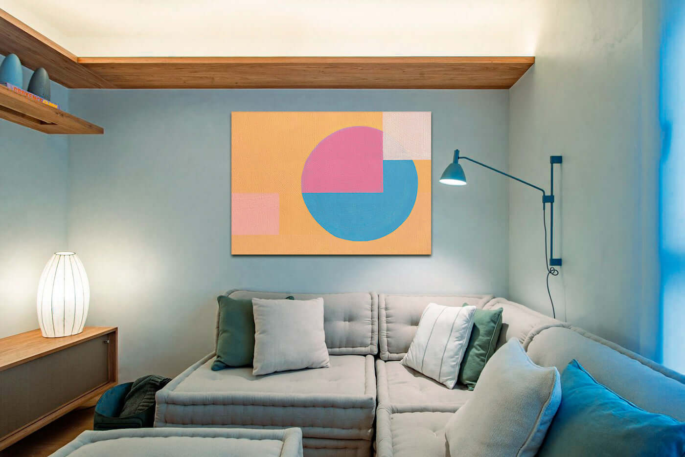 Recurring Theme 10 Pink Wall Art