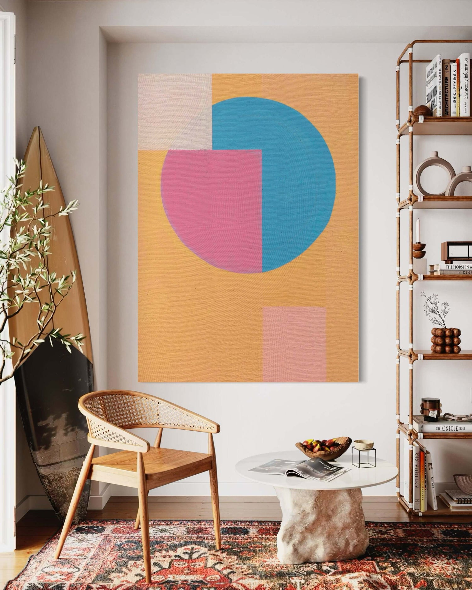 Recurring Theme 10 Pink Wall Art