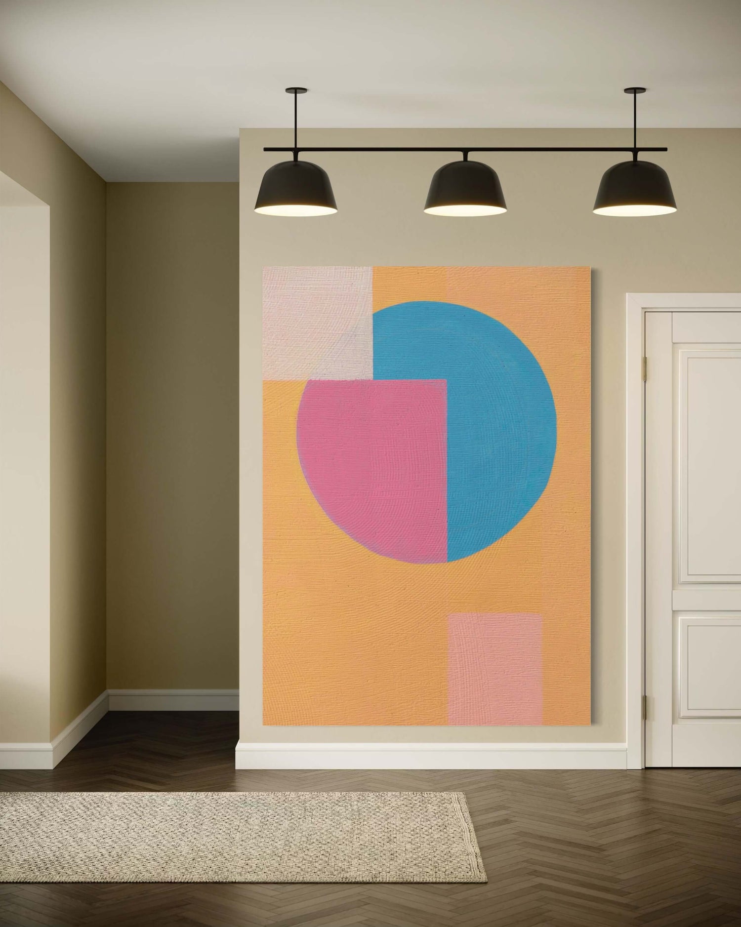 Recurring Theme 10 Pink Wall Art