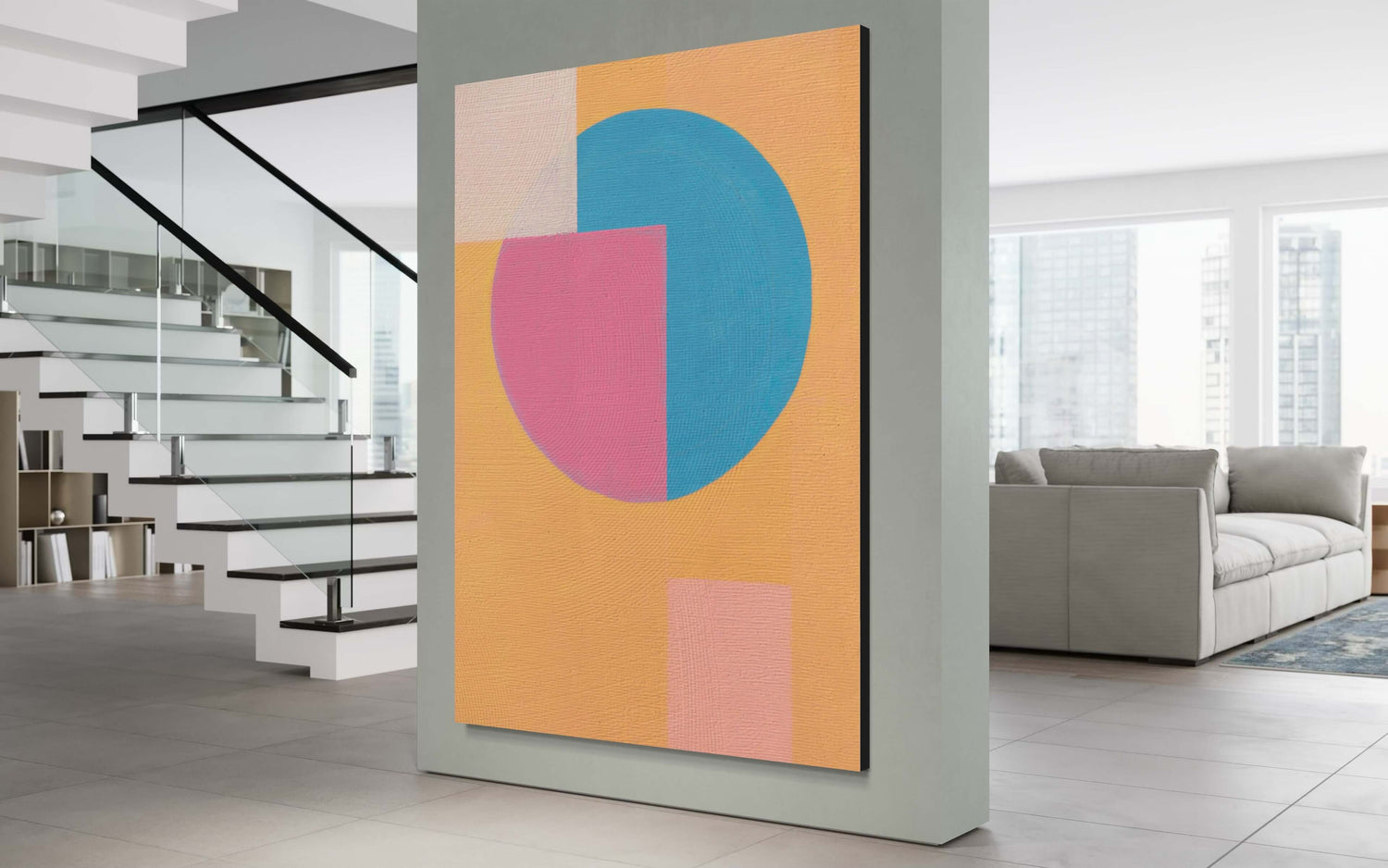 Recurring Theme 10 Pink Wall Art