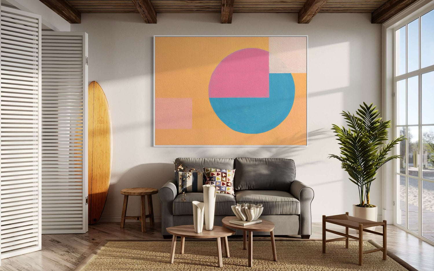 Recurring Theme 10 Pink Wall Art