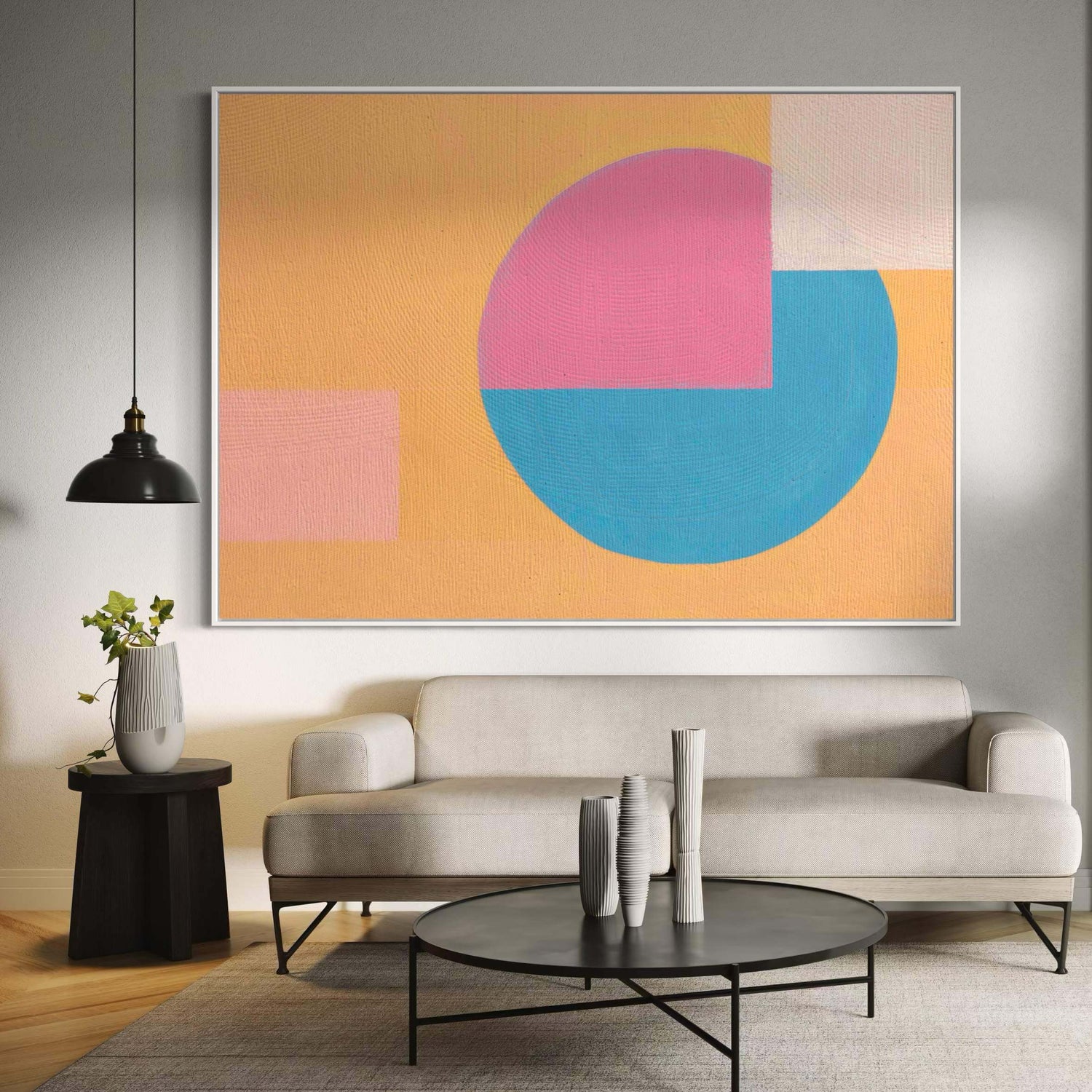 Recurring Theme 10 Pink Wall Art
