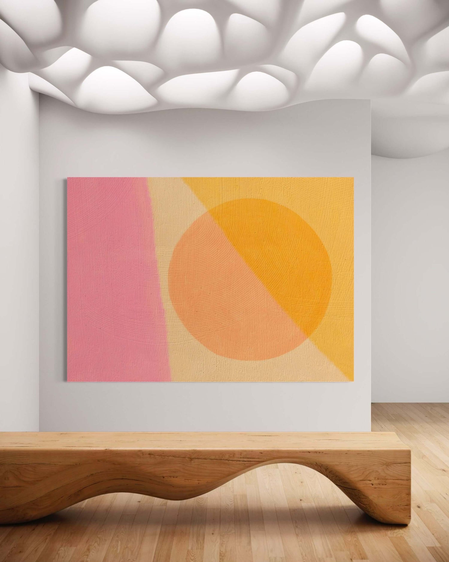 Recurring Theme 15 Pink Wall Art