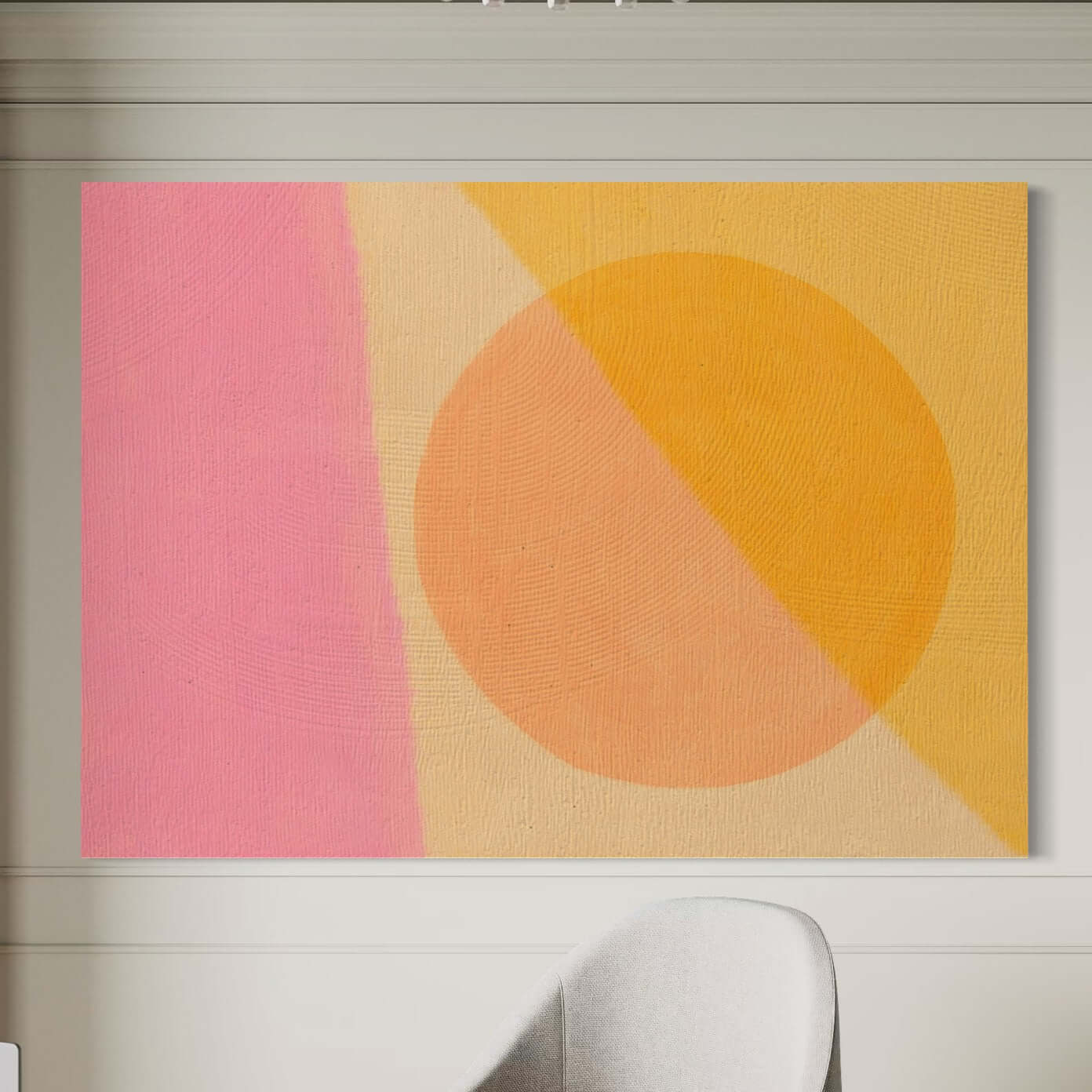 Recurring Theme 15 Pink Wall Art