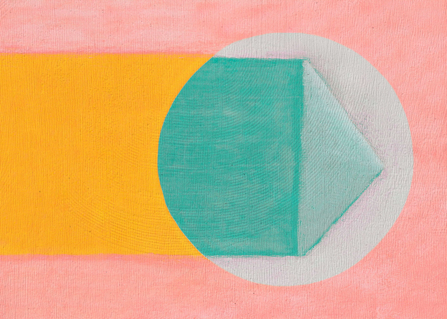 Recurring Theme 05 Pink Wall Art