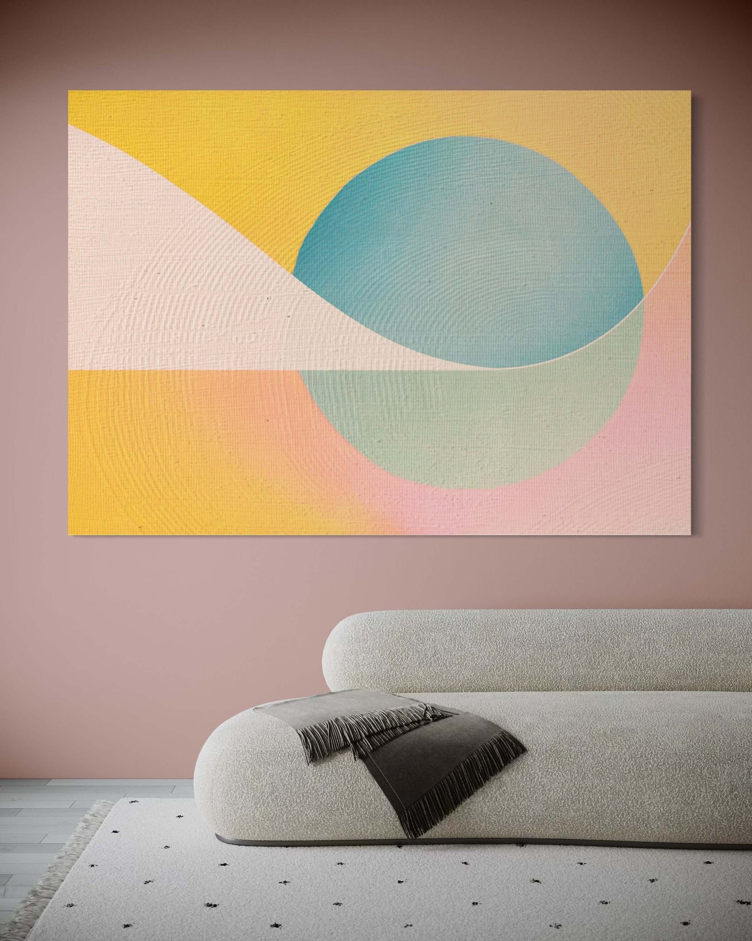 Recurring Theme 9 Pink Wall Art